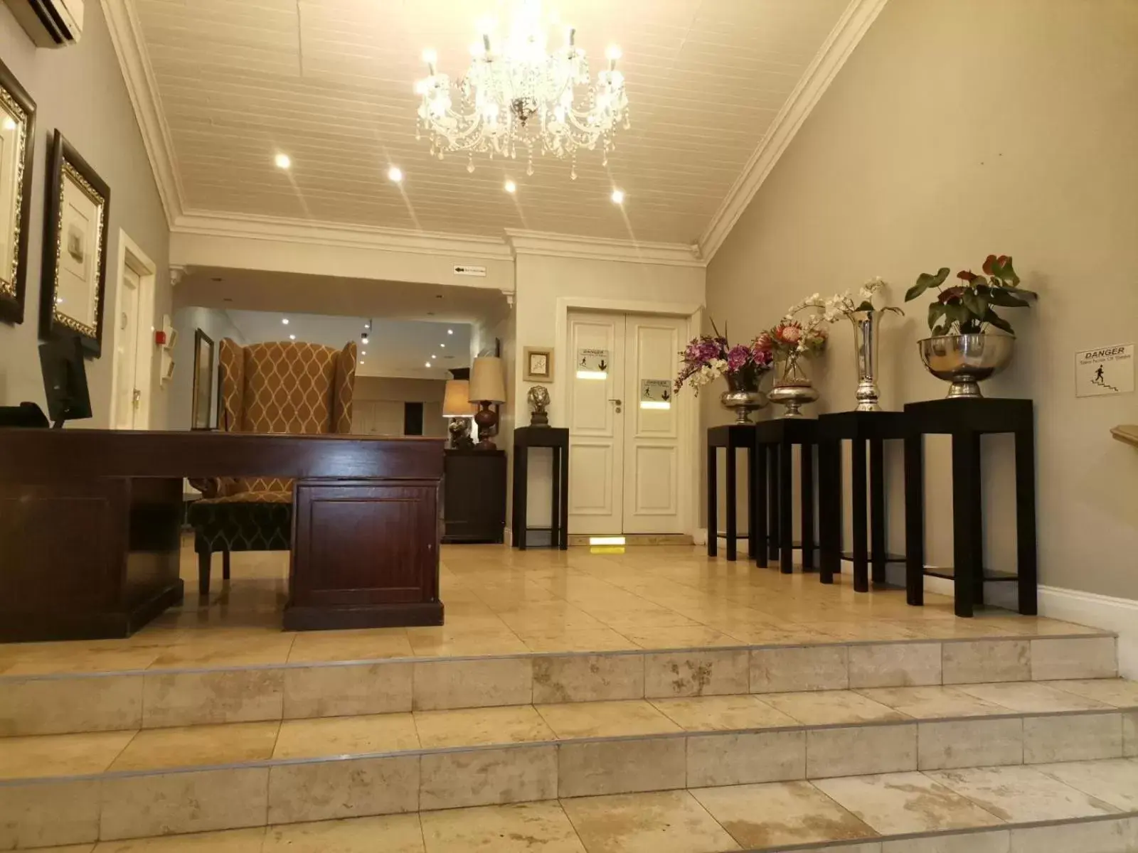 Decorative detail, Lobby/Reception in 131 on Herbert Baker Boutique Hotel