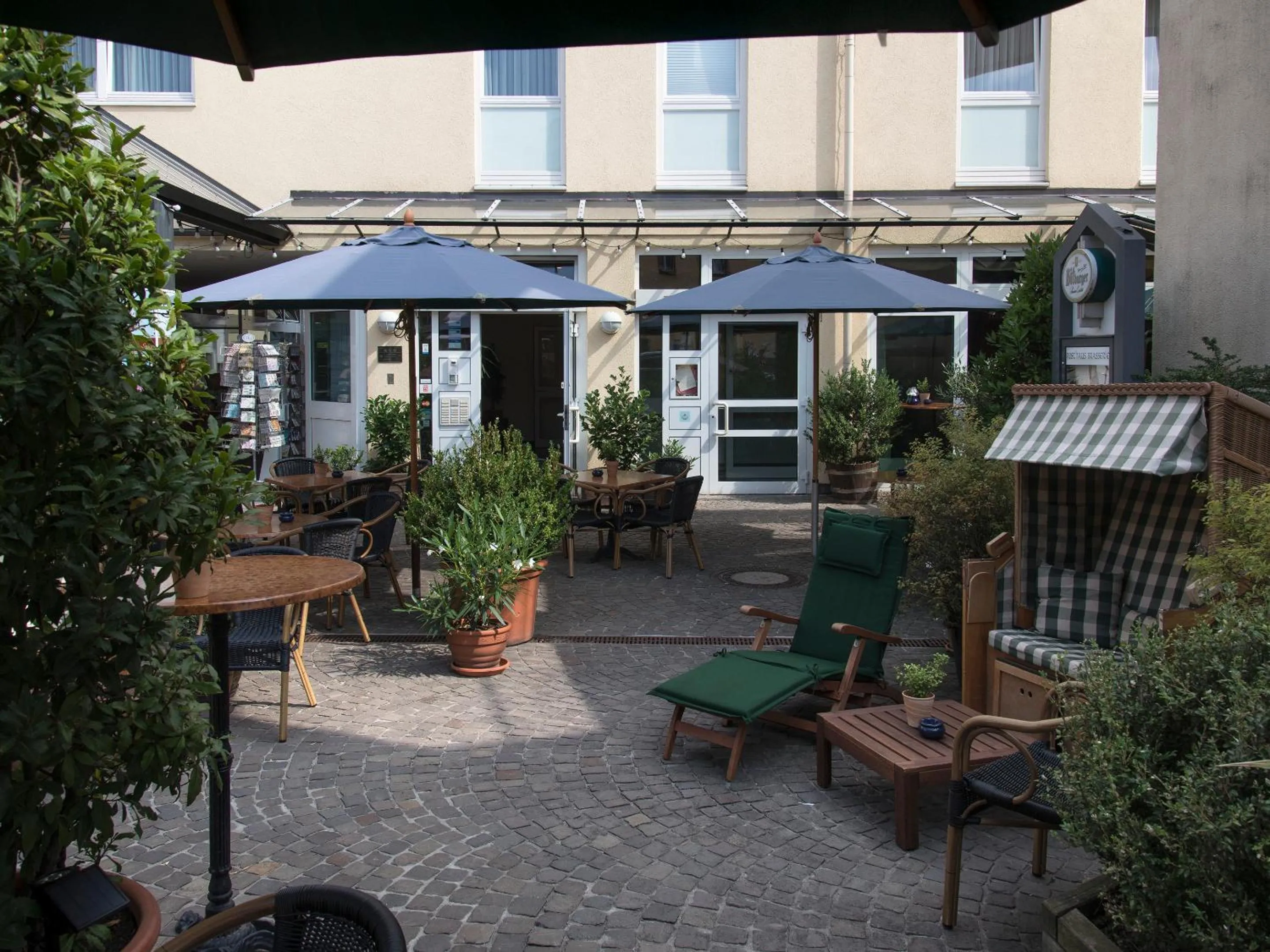 Garden in Posthaus Hotel Residenz