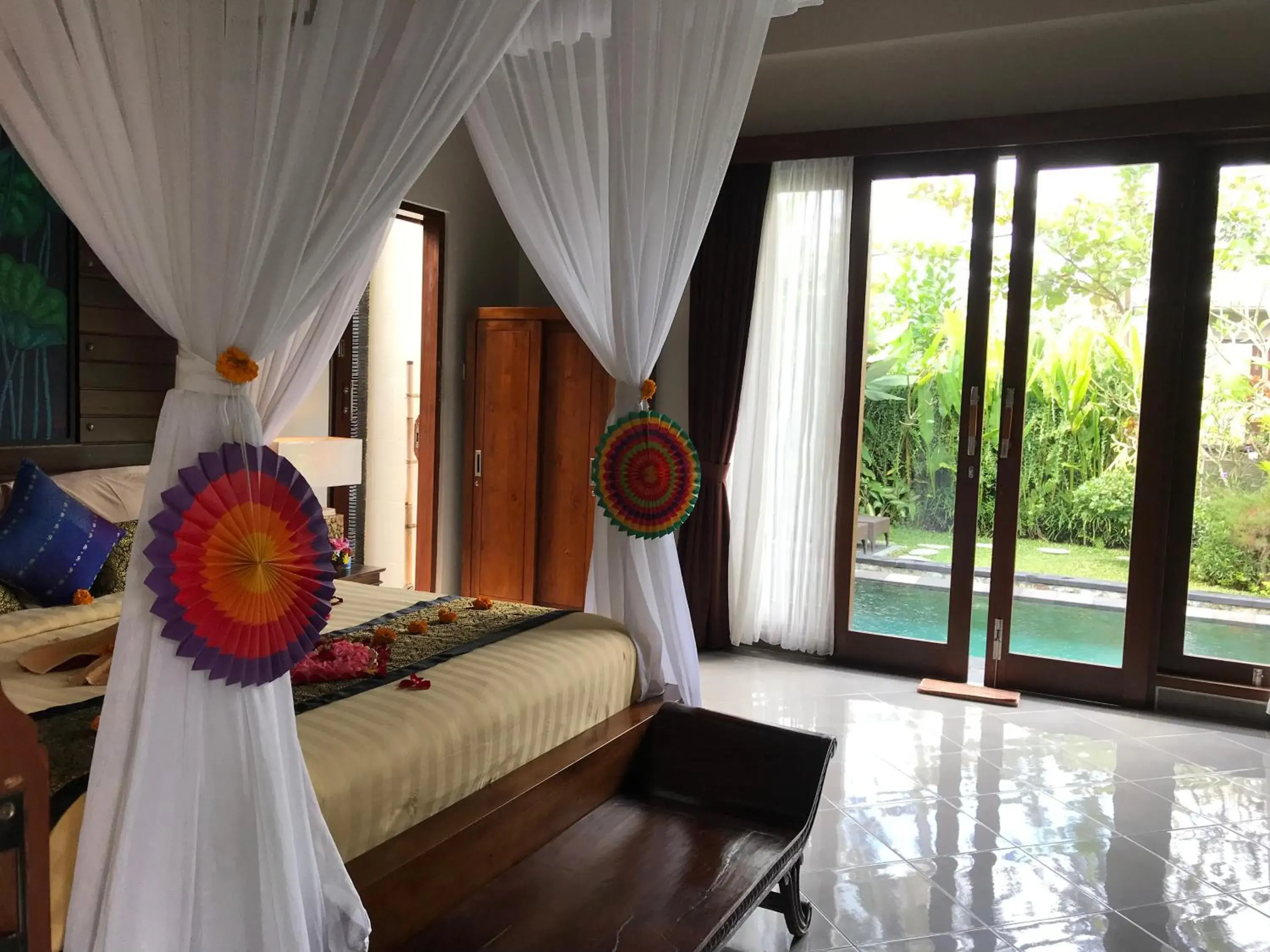 bunk bed, Bed in Ubud Paradise Villa