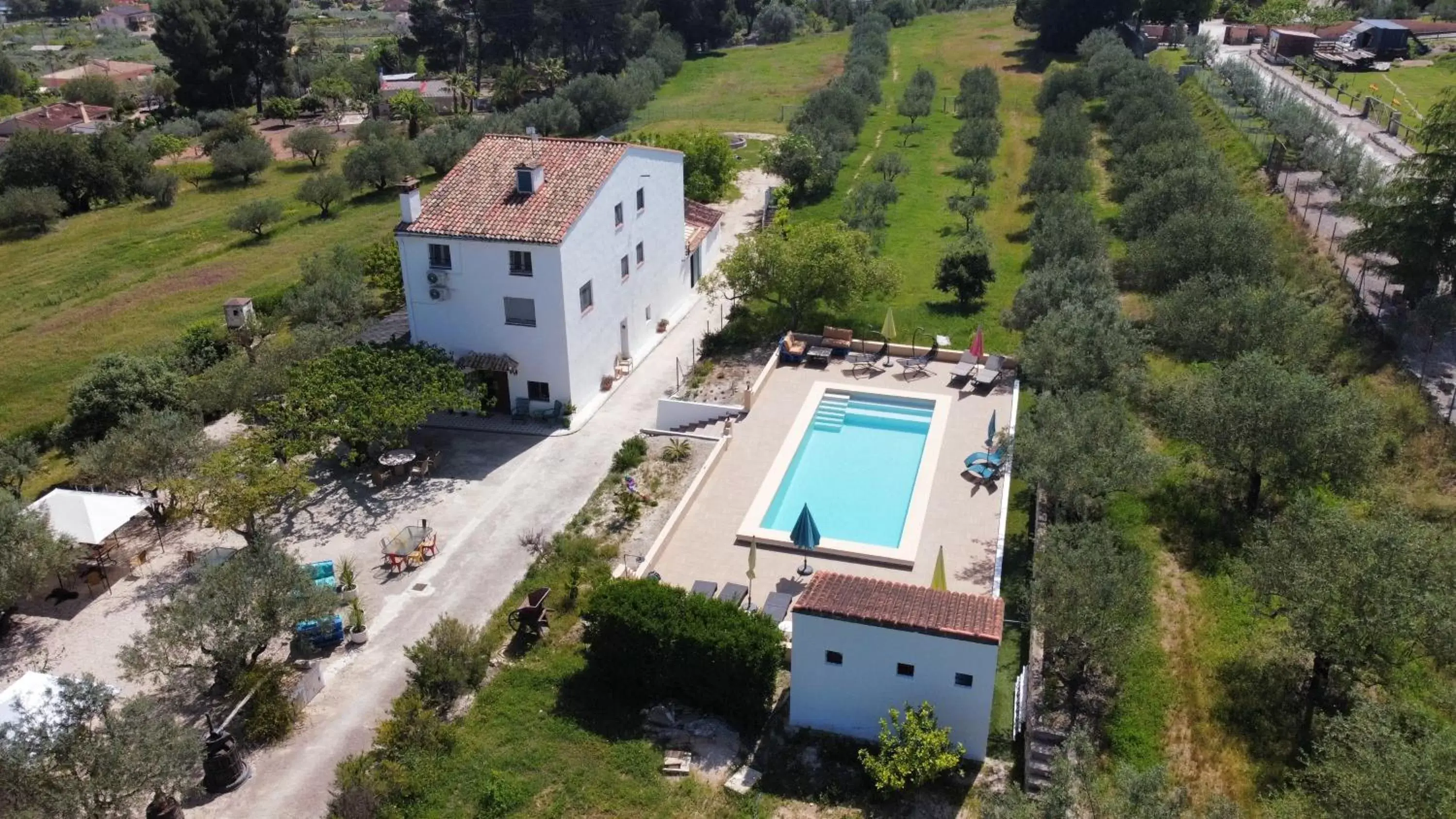 Property building, Bird's-eye View in Finca La Higuera - Boutique B&B