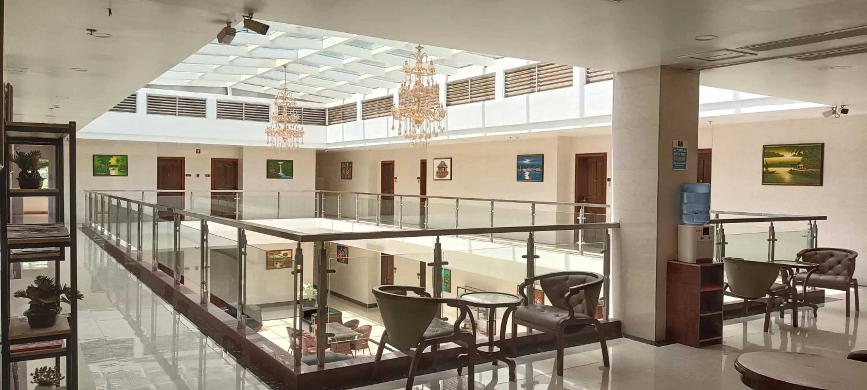 Living room in One El Nido Suite