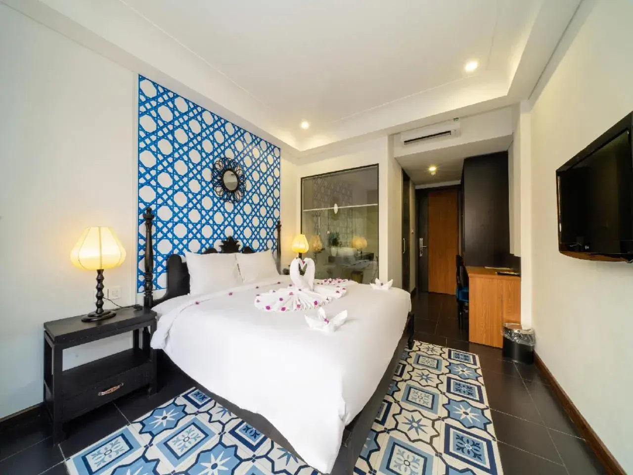 Bedroom, Bed in Thanh Binh Central Hotel