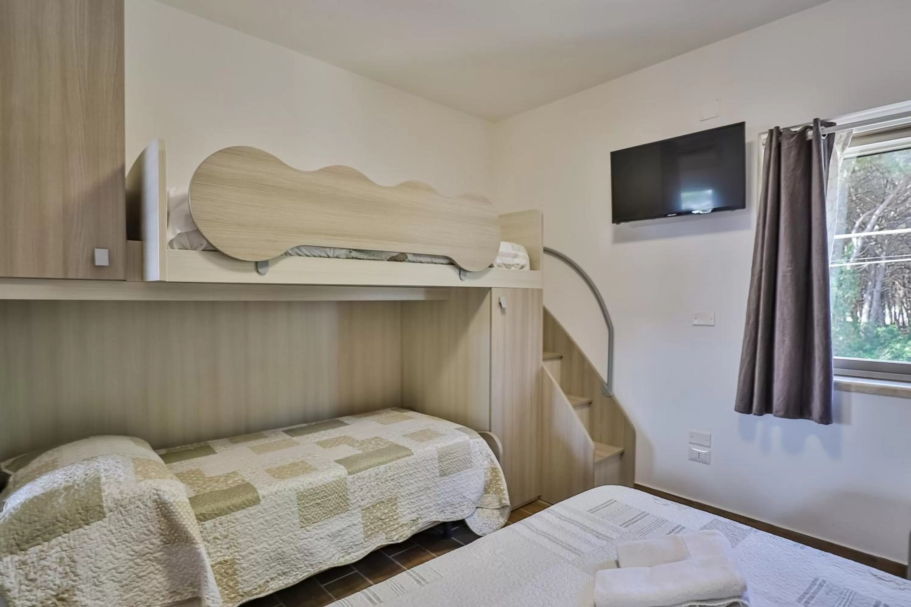 Bed in Il Pineto Paestum Food & Rooms