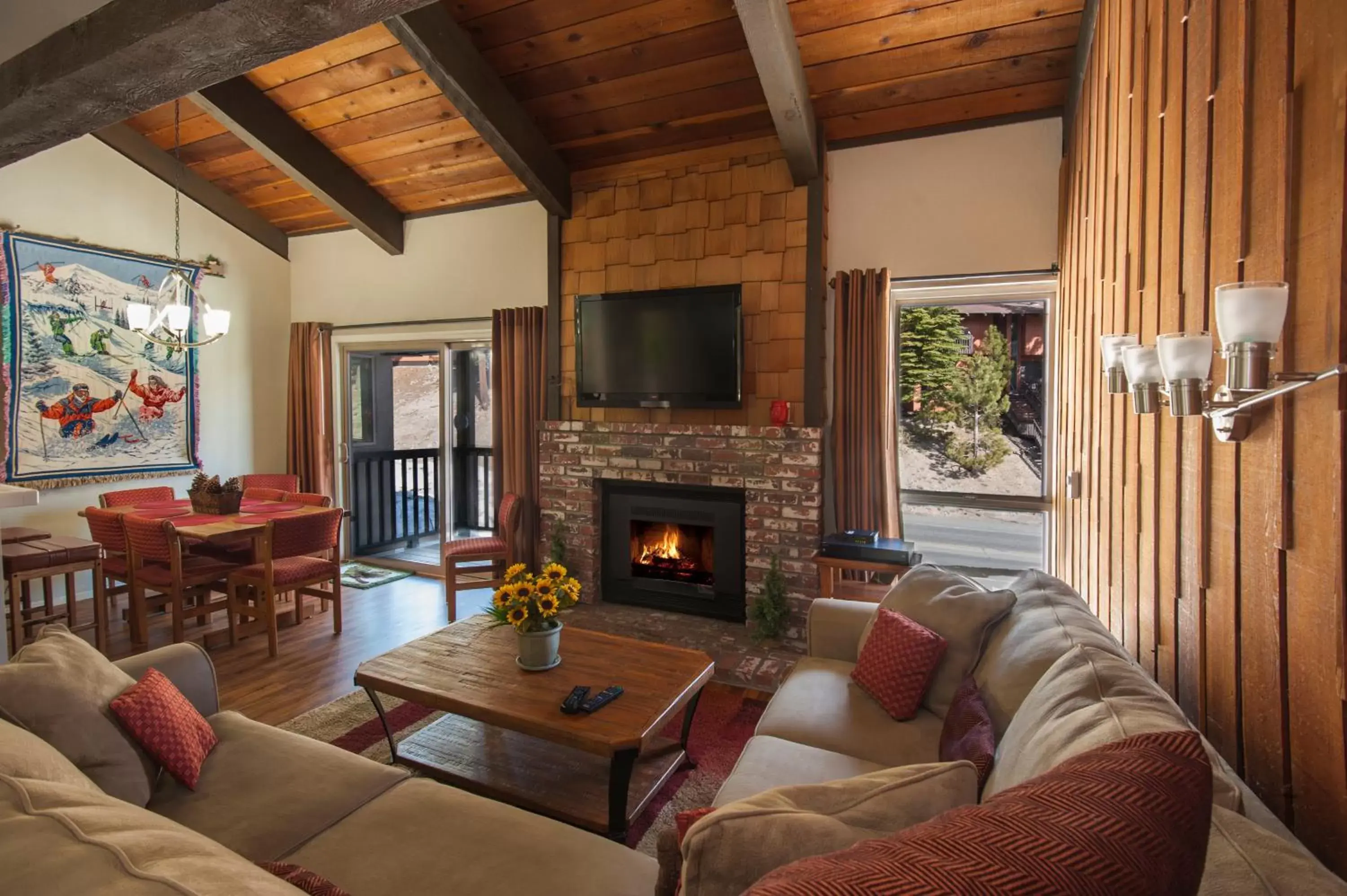 Living room, Seating Area in Austria Hof Lodge