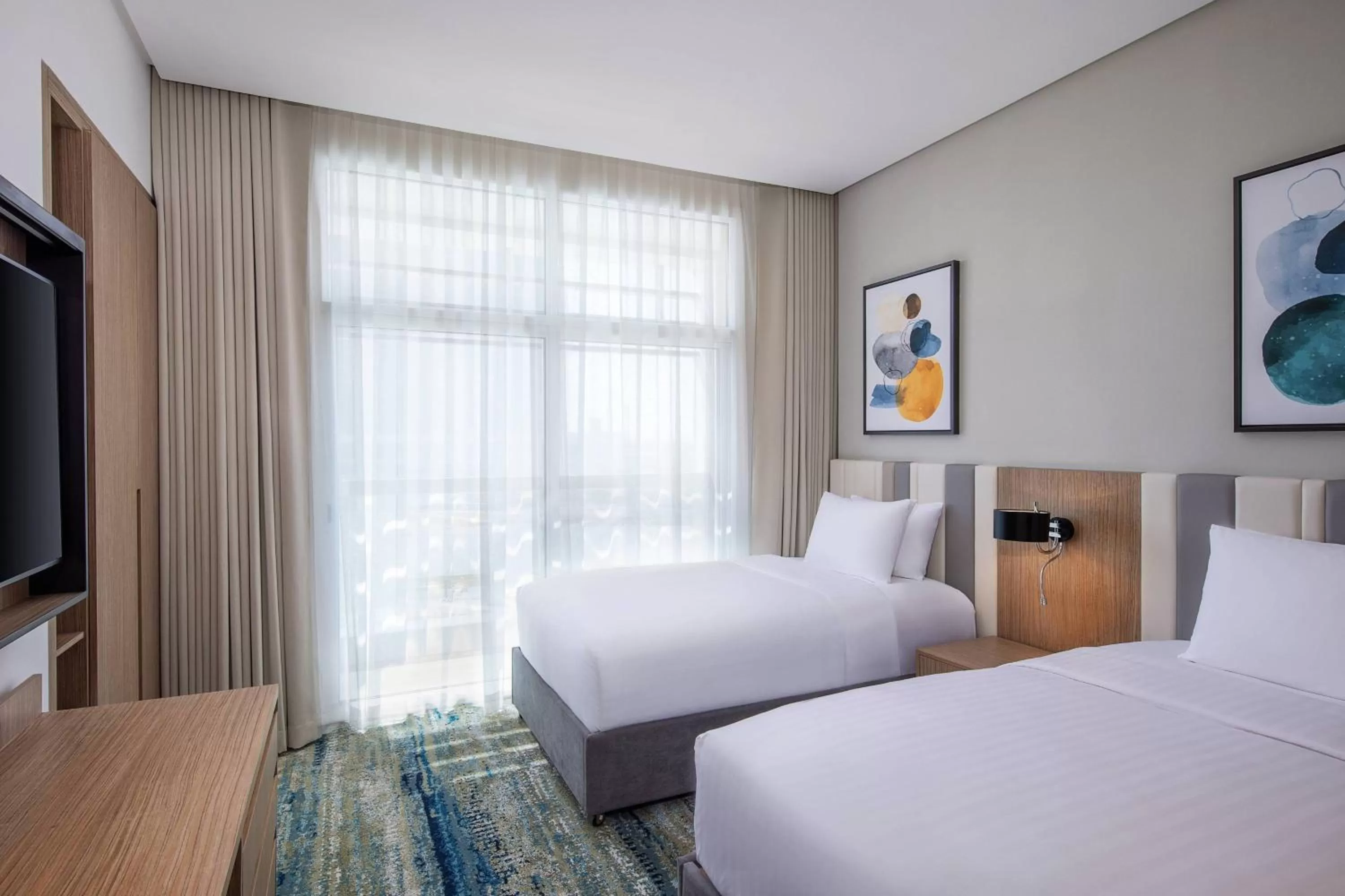 Bedroom, Bed in Residence Inn by Marriott Al Jaddaf