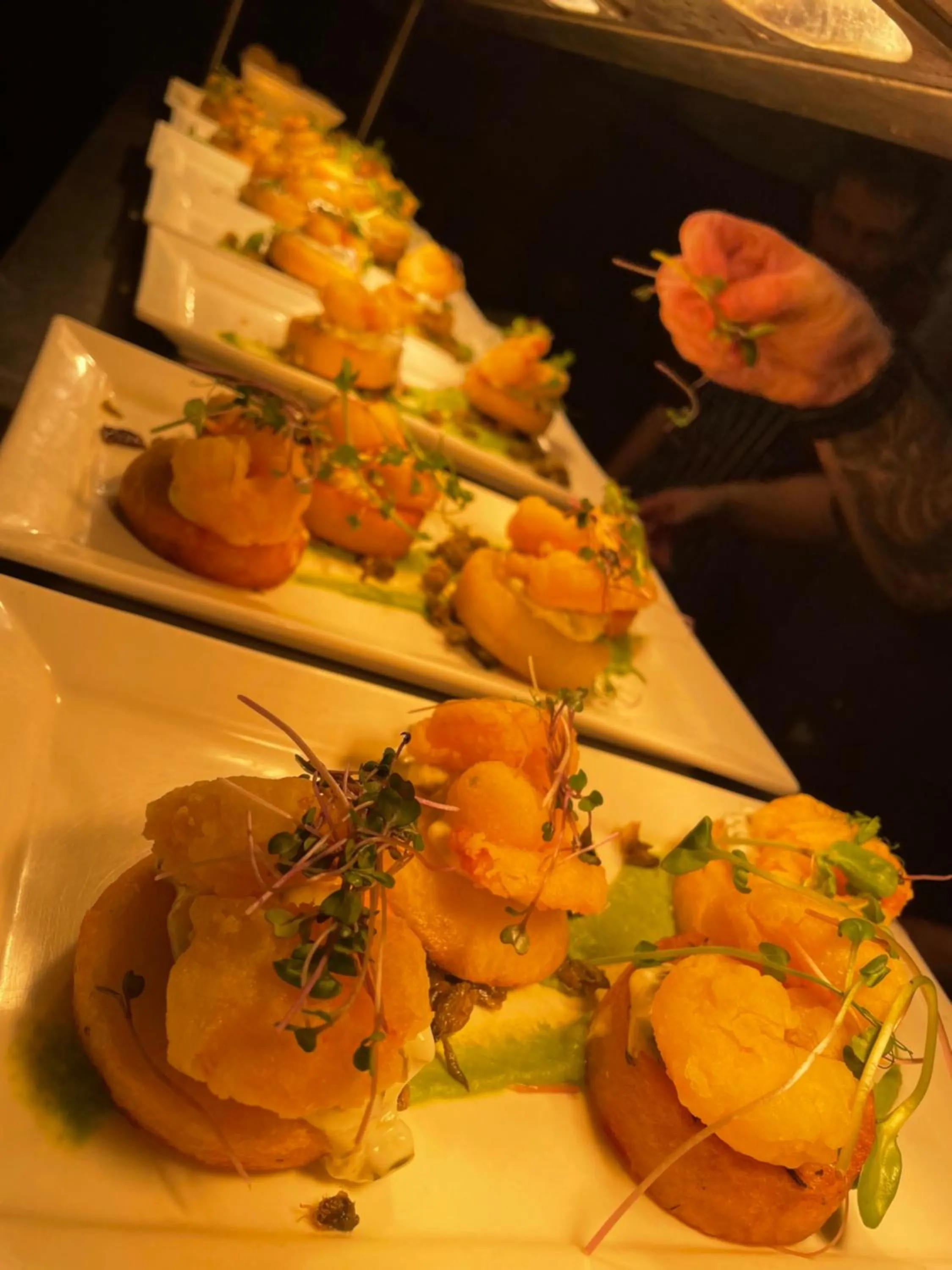 Food and drinks in The Lilly Restaurant With Rooms