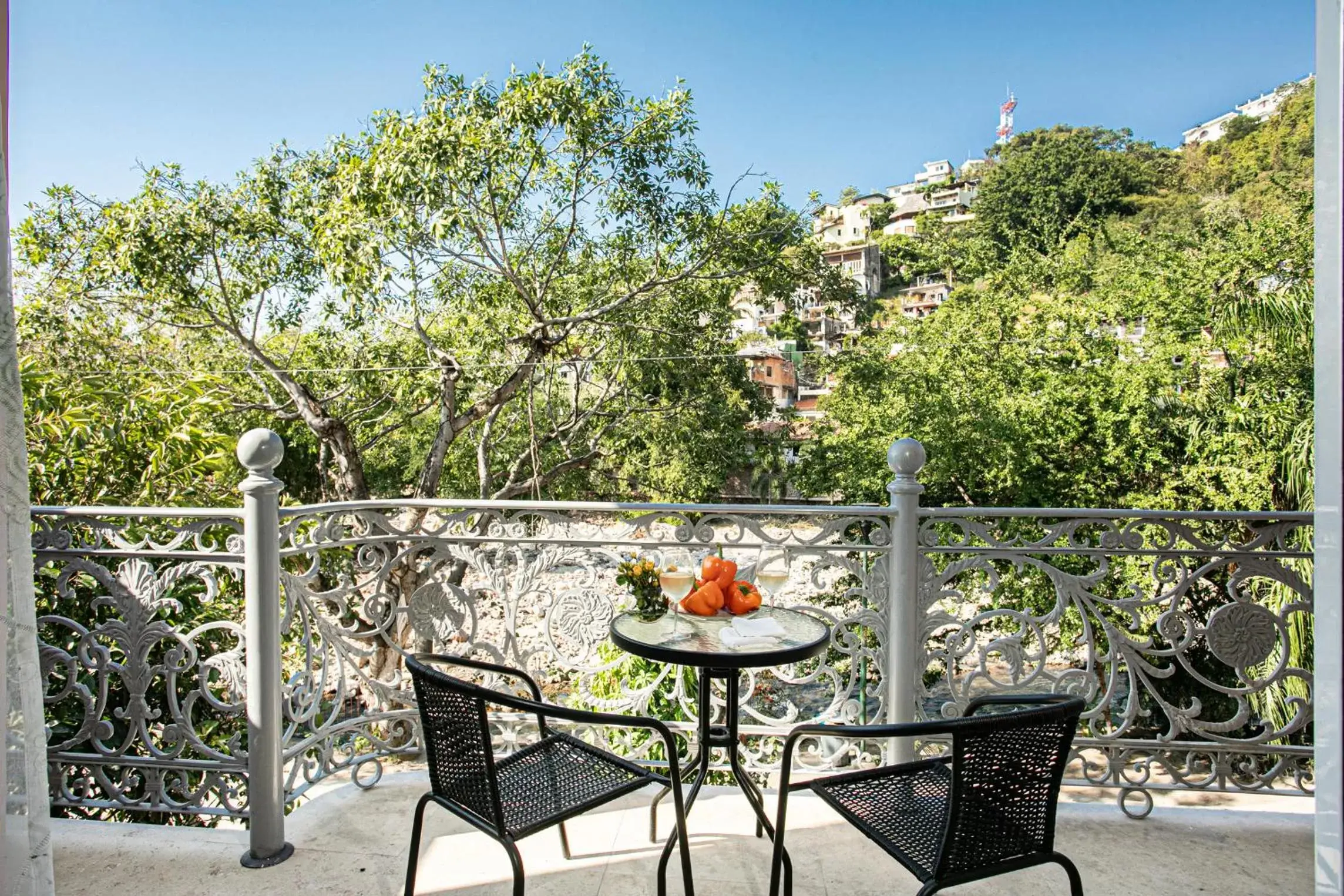 Balcony/Terrace in Hotel Boutique Rivera Del Rio