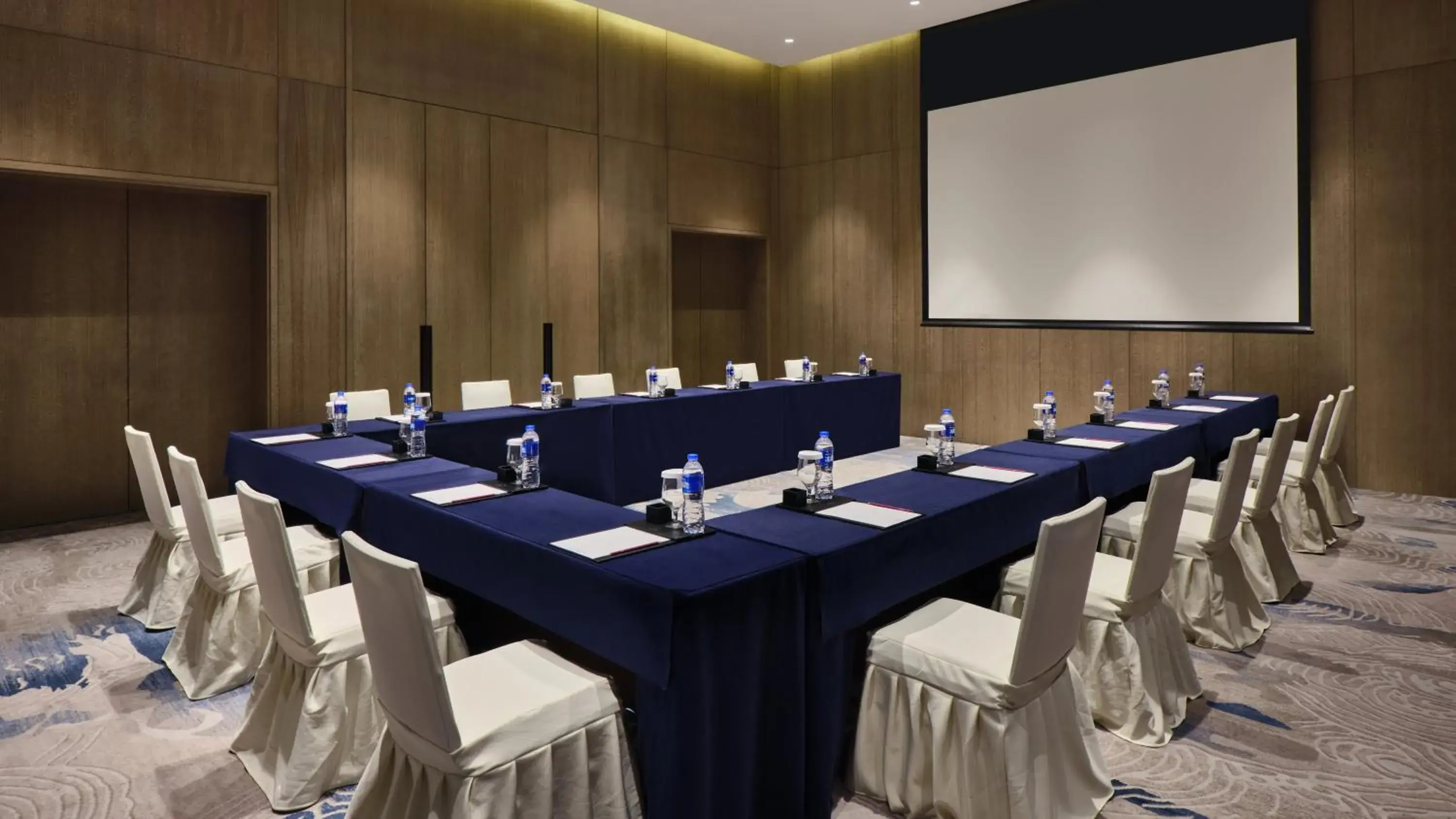 Meeting/conference room in Crowne Plaza Wuhan Development Zone, an IHG Hotel