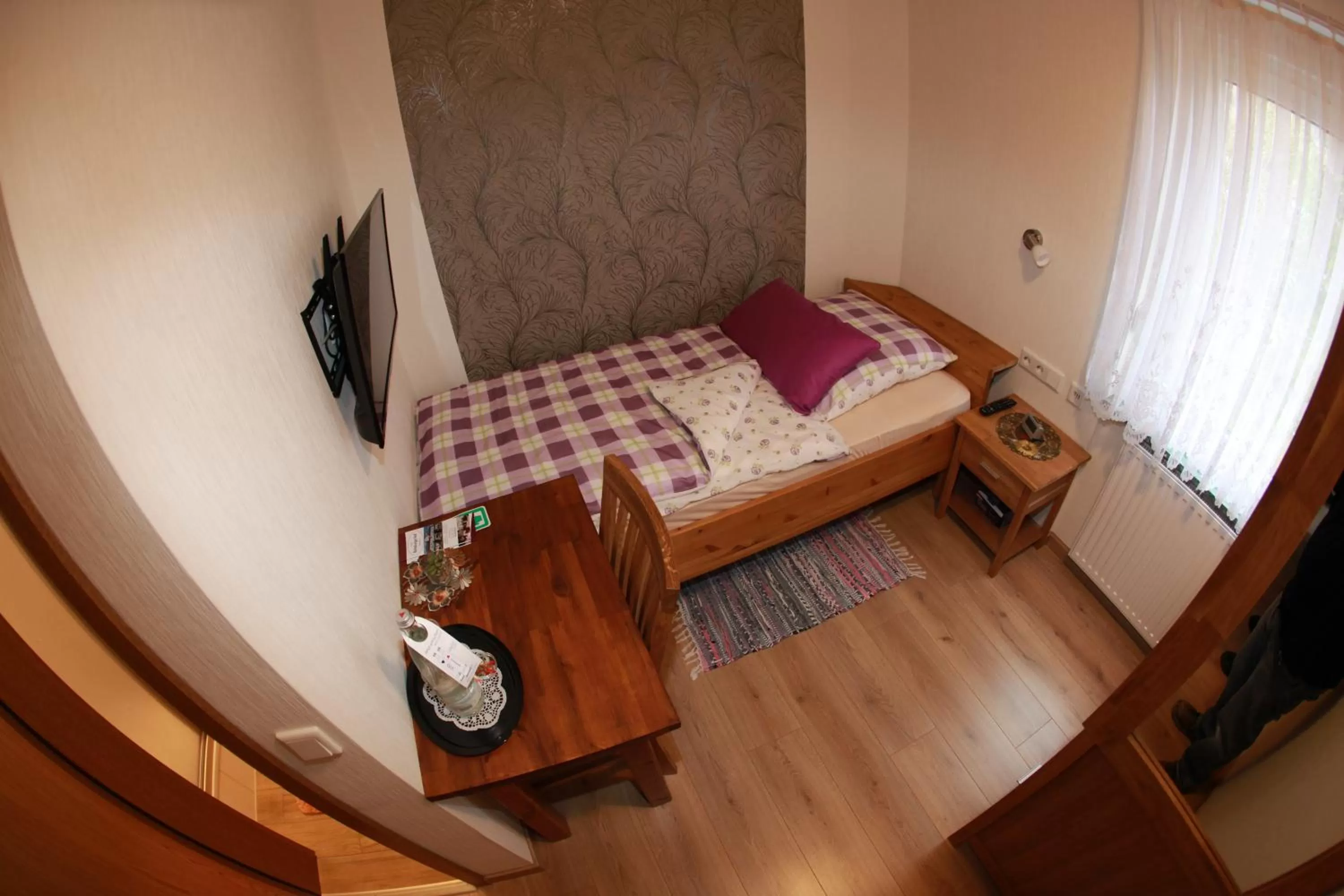 Decorative detail, Bed in Berleburger Hof