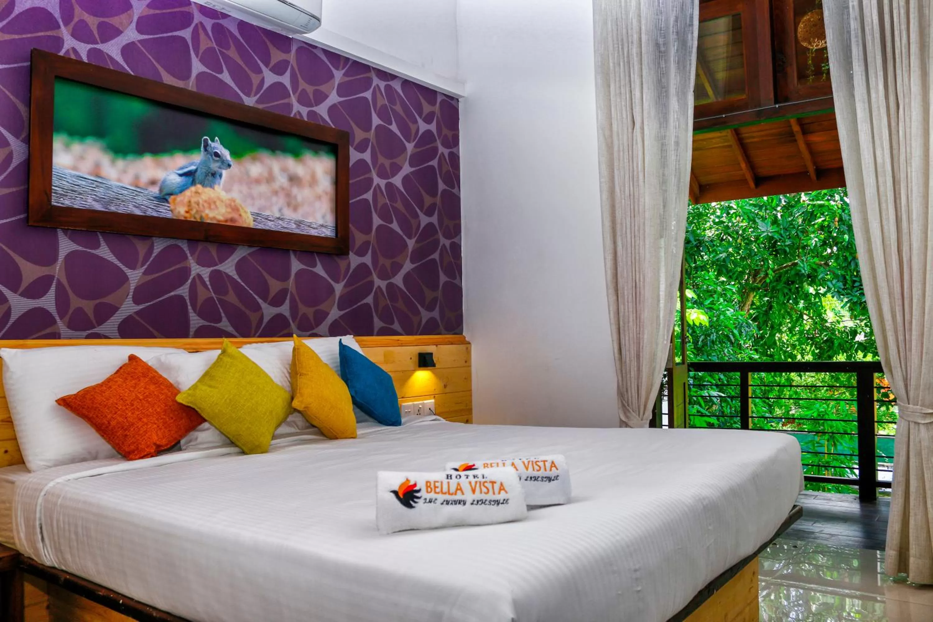 Bed in Hotel Bella Vista