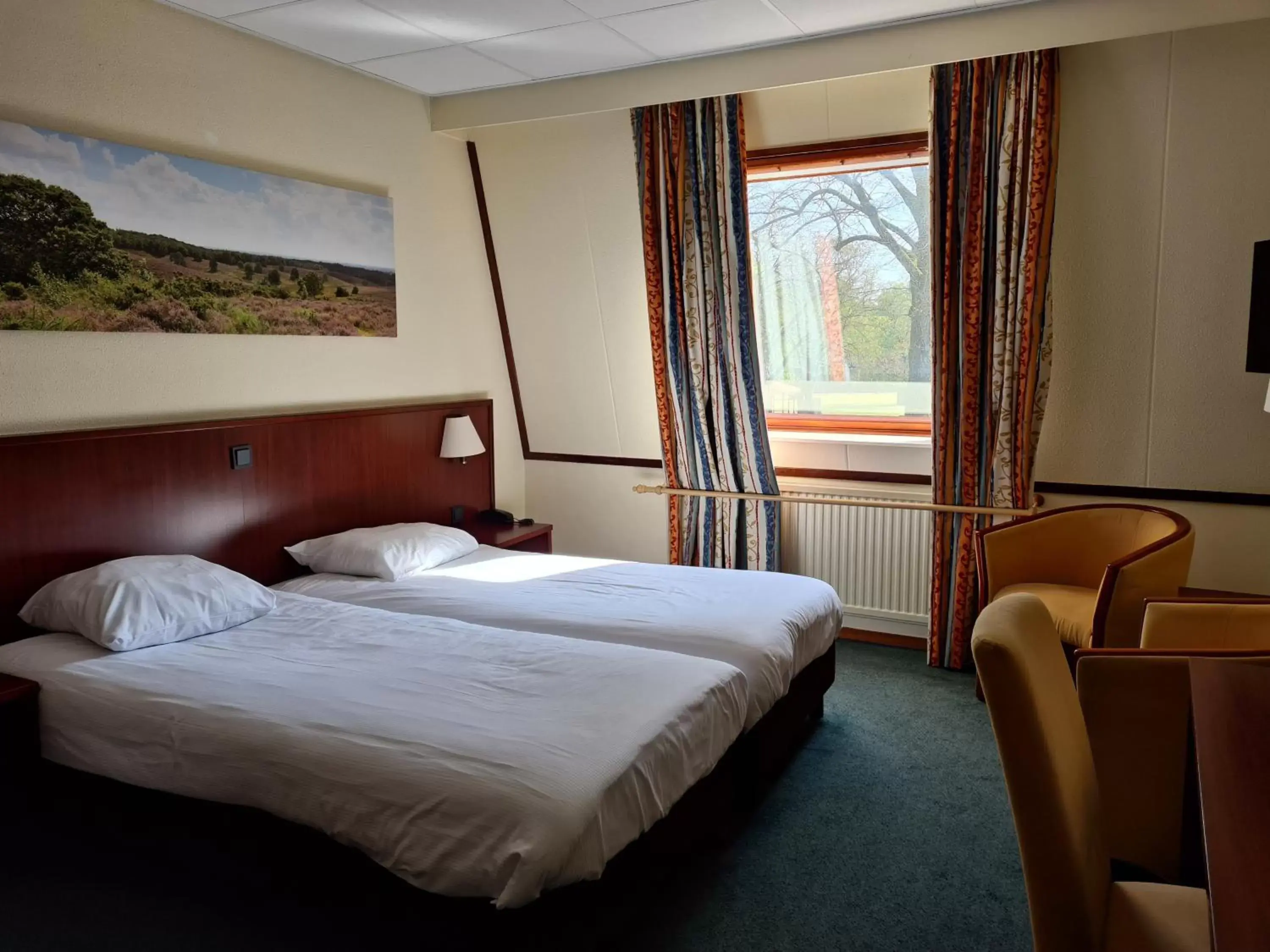 Bedroom, Bed in Fletcher Hotel Restaurant Veldenbos