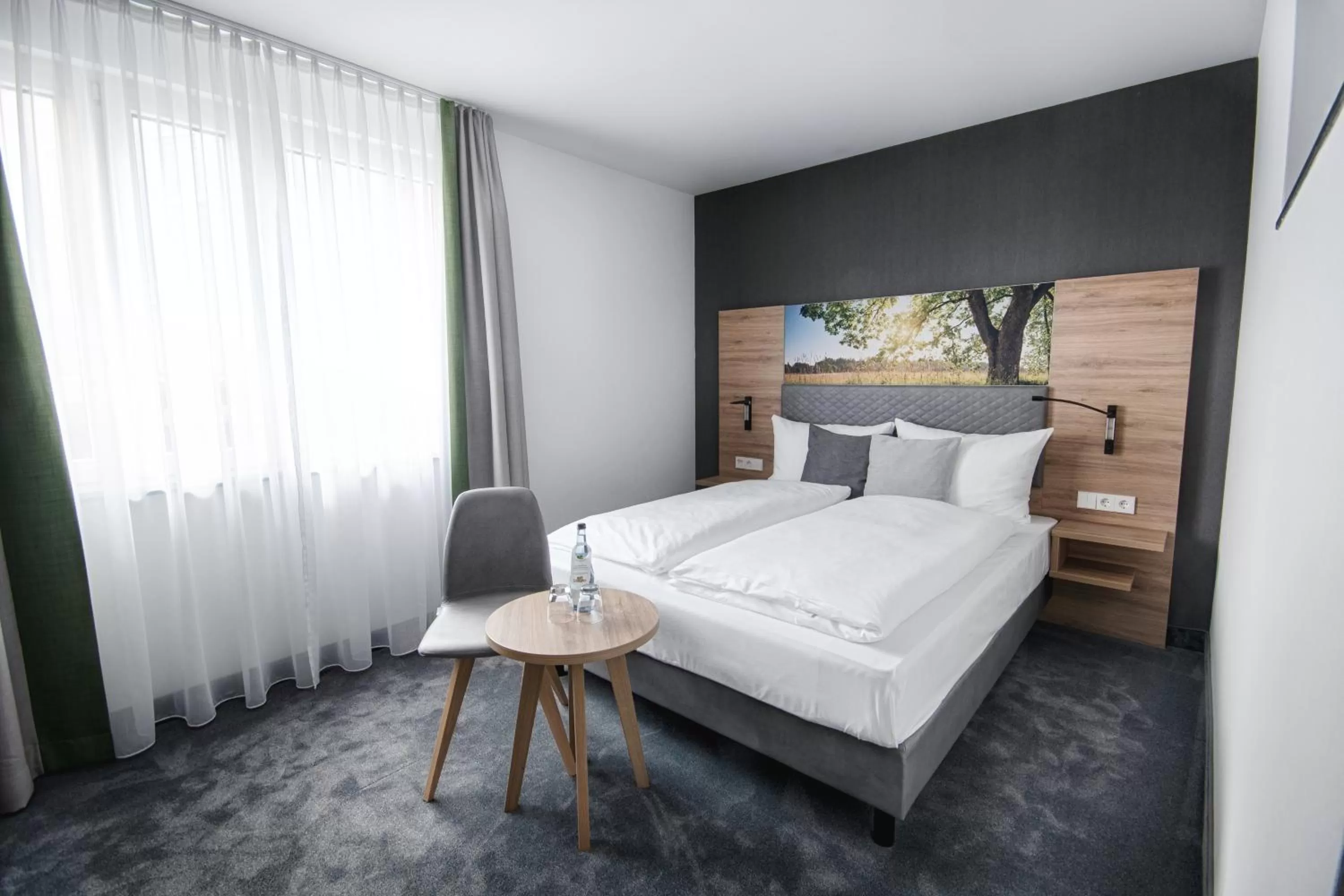 Bed in Hotel Kupferzell