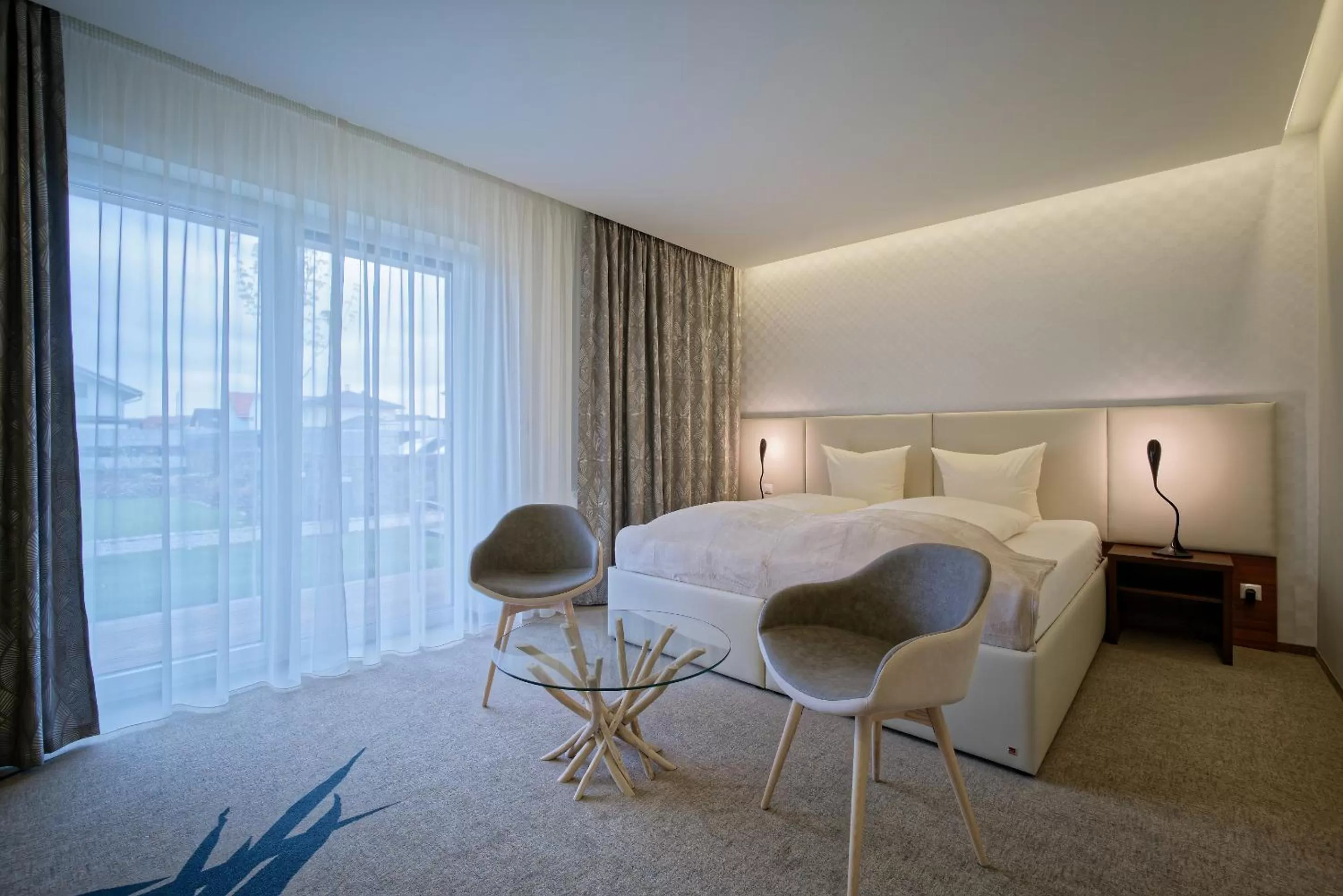 Photo of the whole room, Bed in Pension Laa Natura