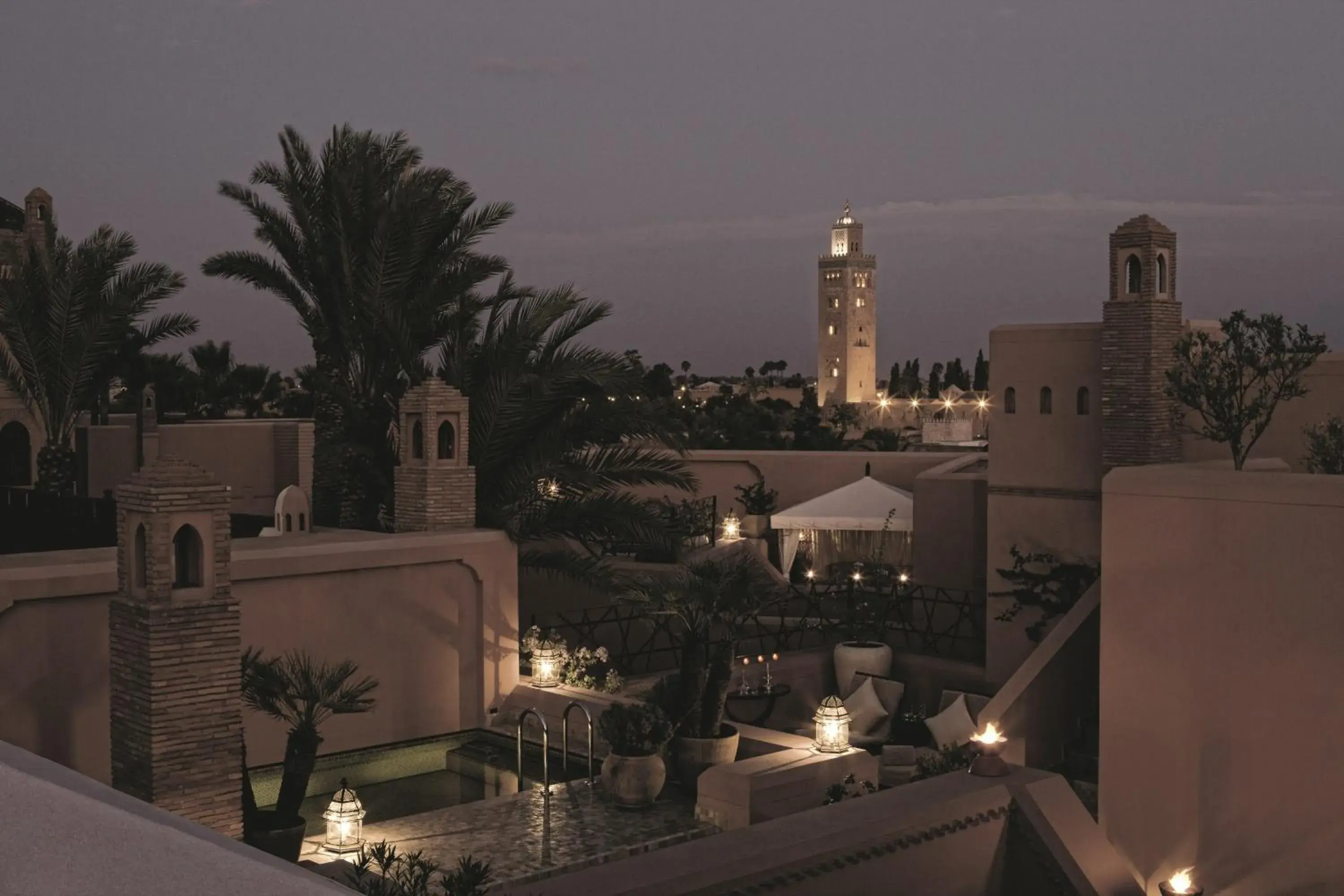 Balcony/Terrace in Royal Mansour Marrakech