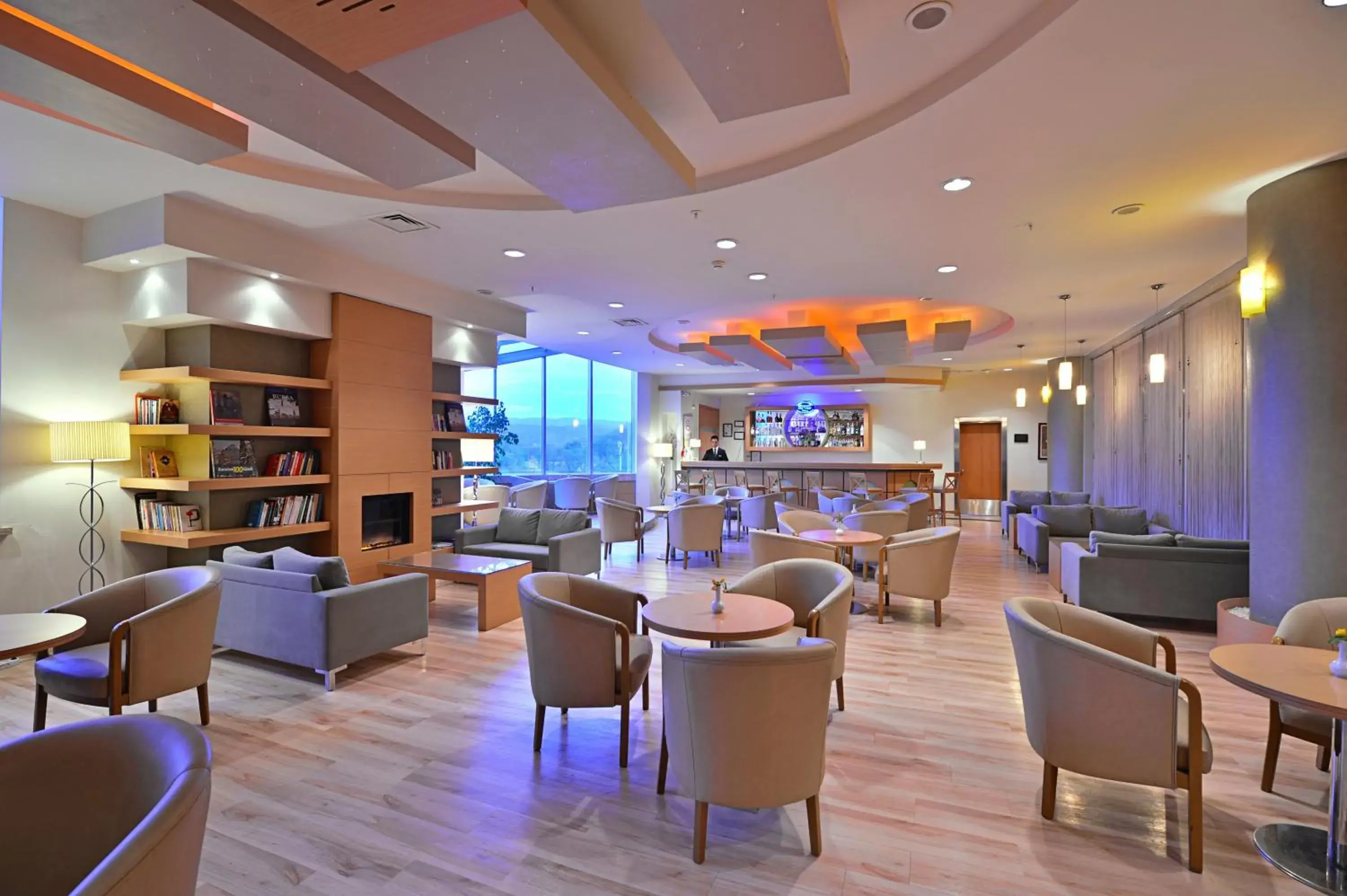 Restaurant/places to eat, Lounge/Bar in Euro Park Hotel Bursa