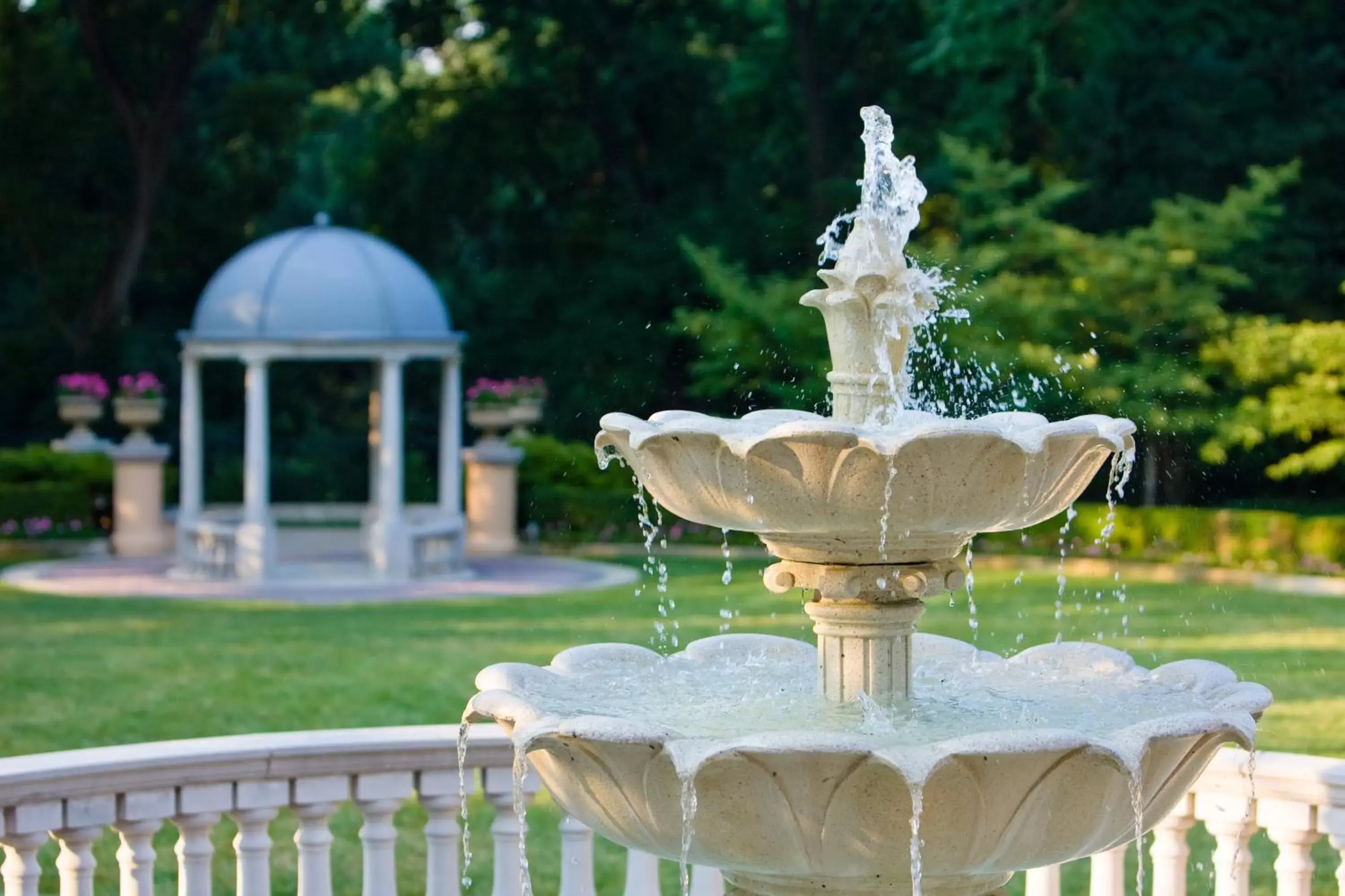 Property building in Omni Shoreham Hotel