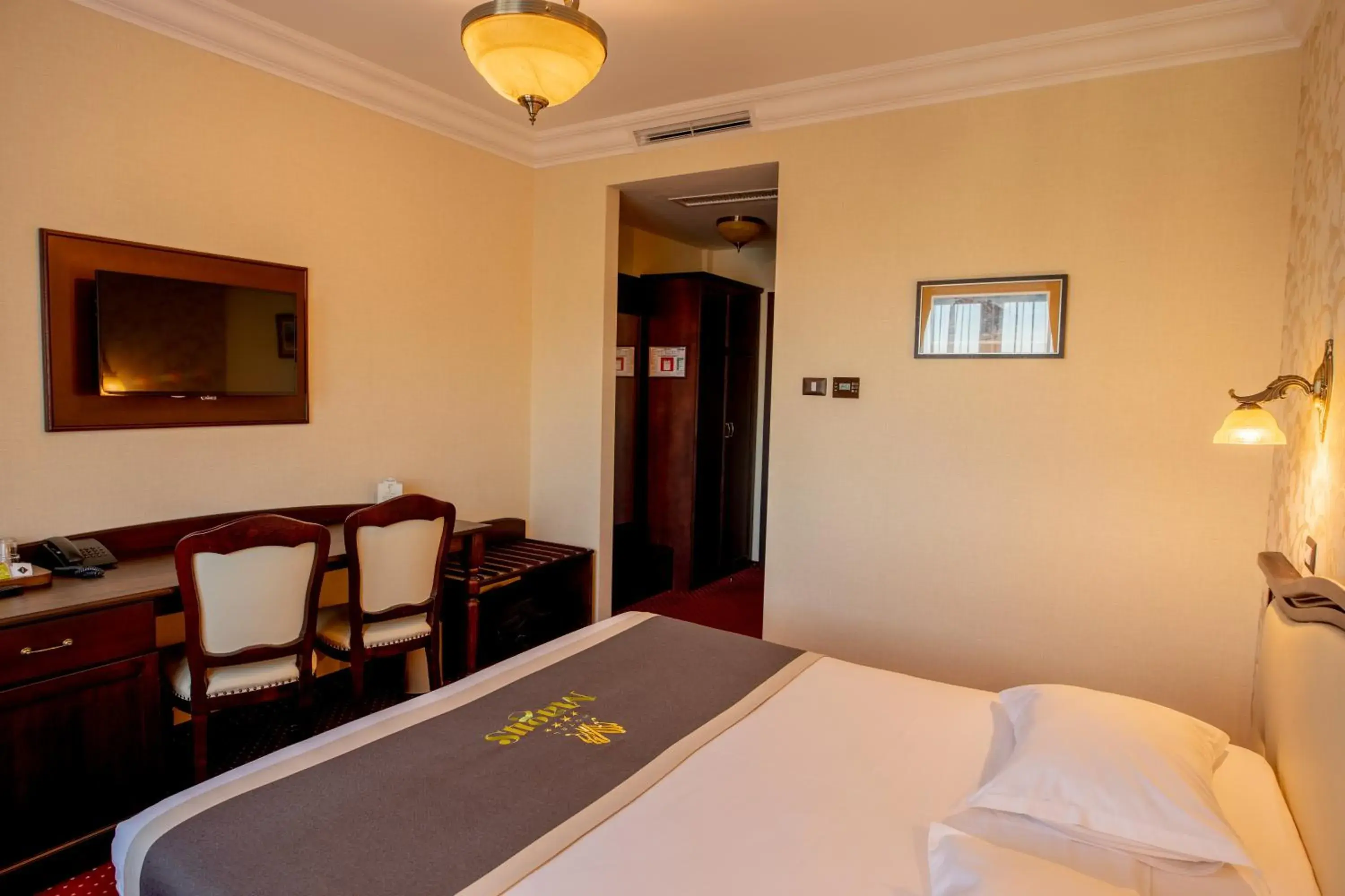 Bed in Magus Hotel Bed in Magus Hotel