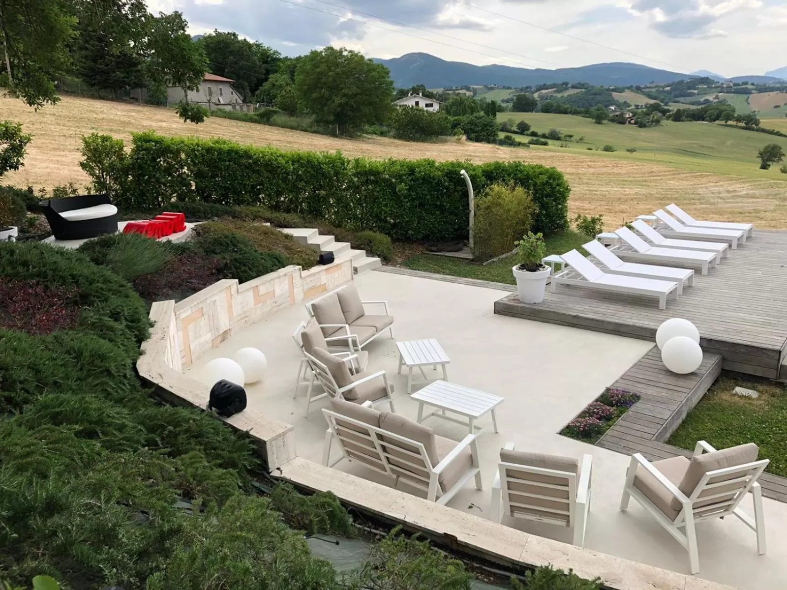 Bird's eye view, Bird's-eye View in Serre Alte Landscape Luxury Rooms
