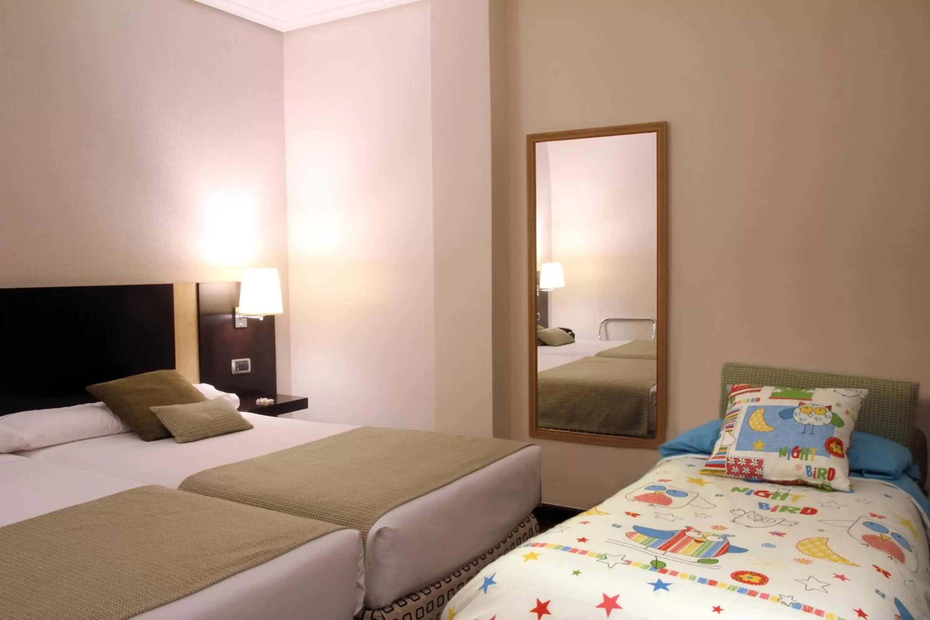 Bed in Hotel Conde Duque Bilbao