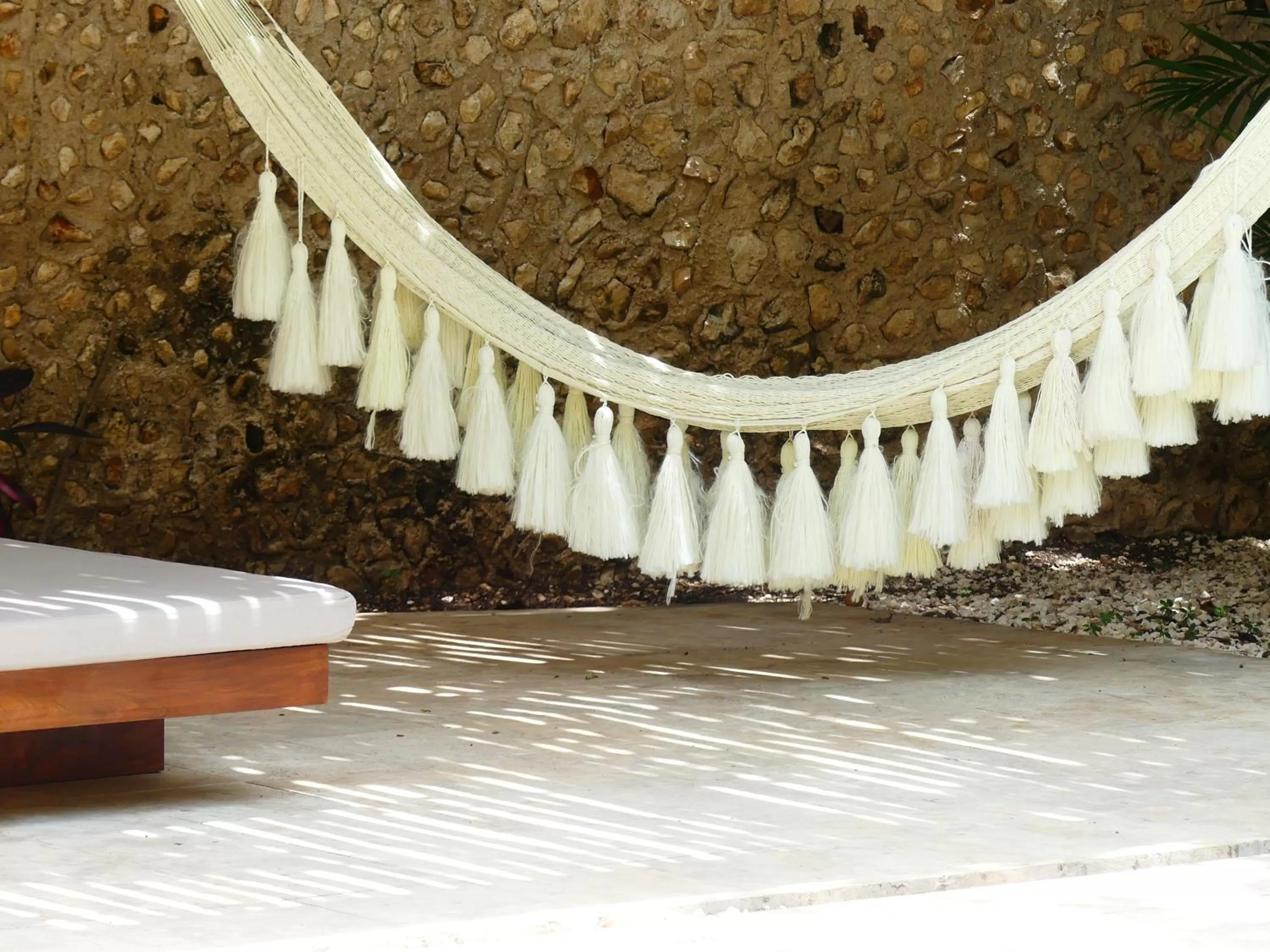 sunbed in Casa Valladolid Boutique Hotel