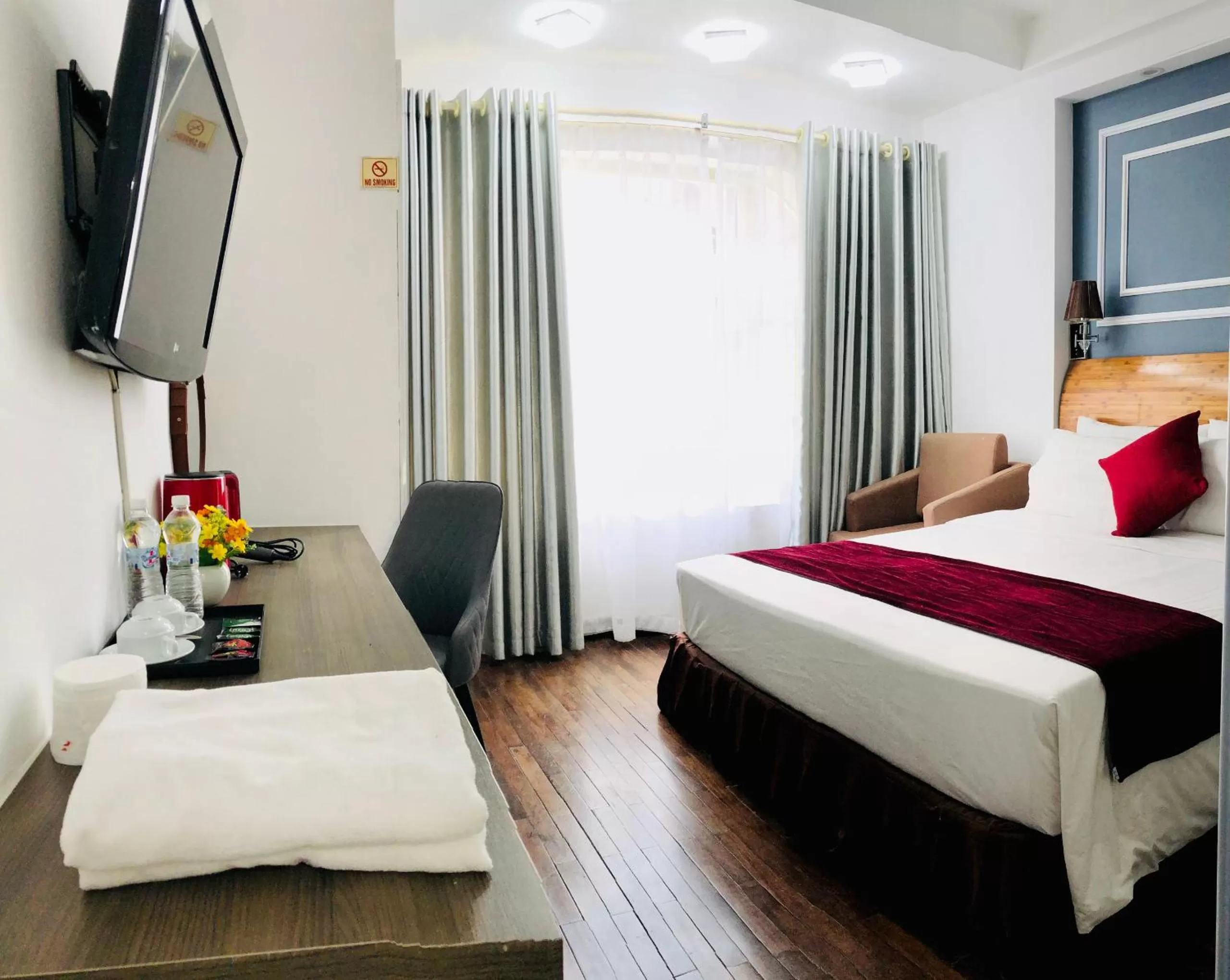 Bed in Hanoi Sisters Boutique Hotel & Spa & Travel