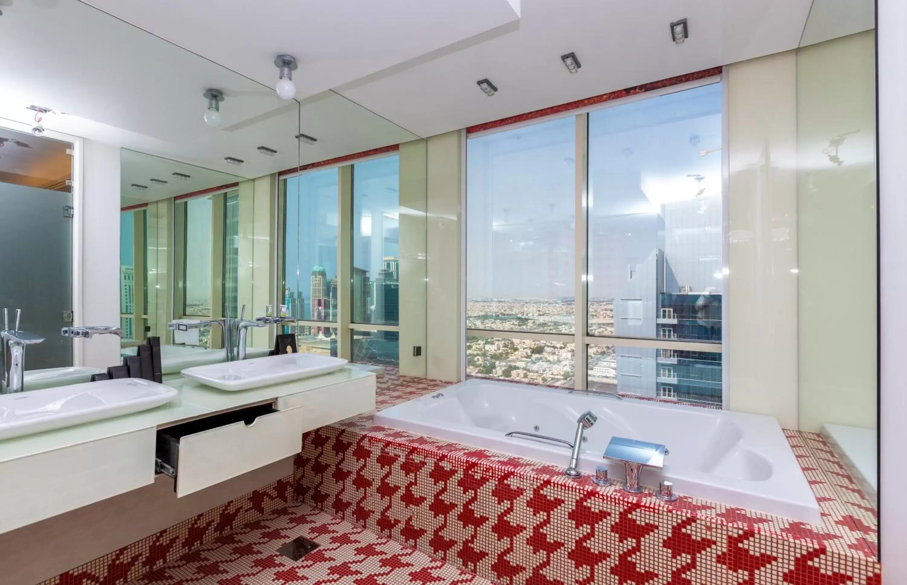 Bath, Bathroom in Ezdan Hotels Doha
