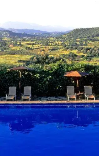 Swimming Pool in Hotel Su Gologone