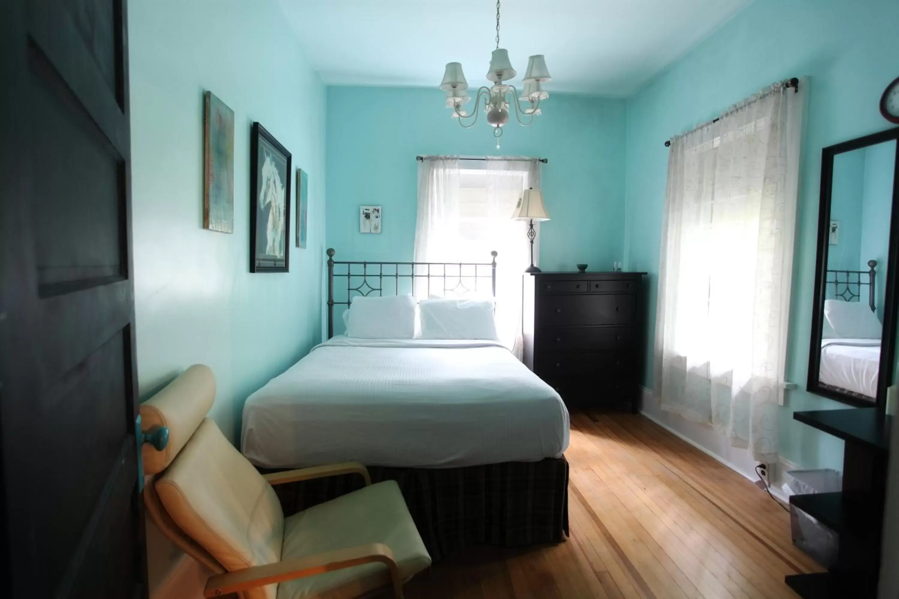 Bedroom, Bed in The Pines Cottages