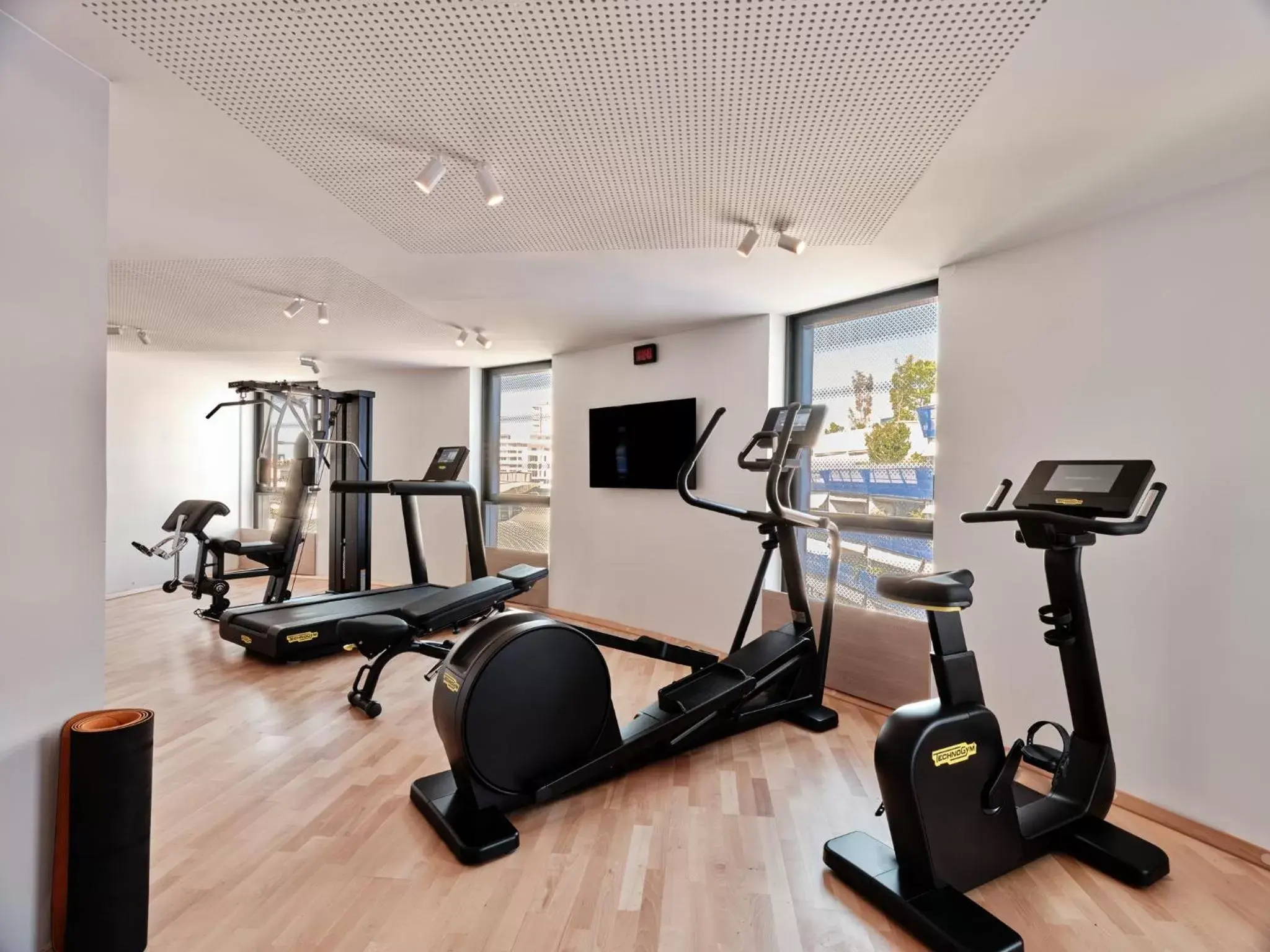 Fitness centre/facilities, Fitness Center/Facilities in Crowne Plaza - Marseille Le Dôme