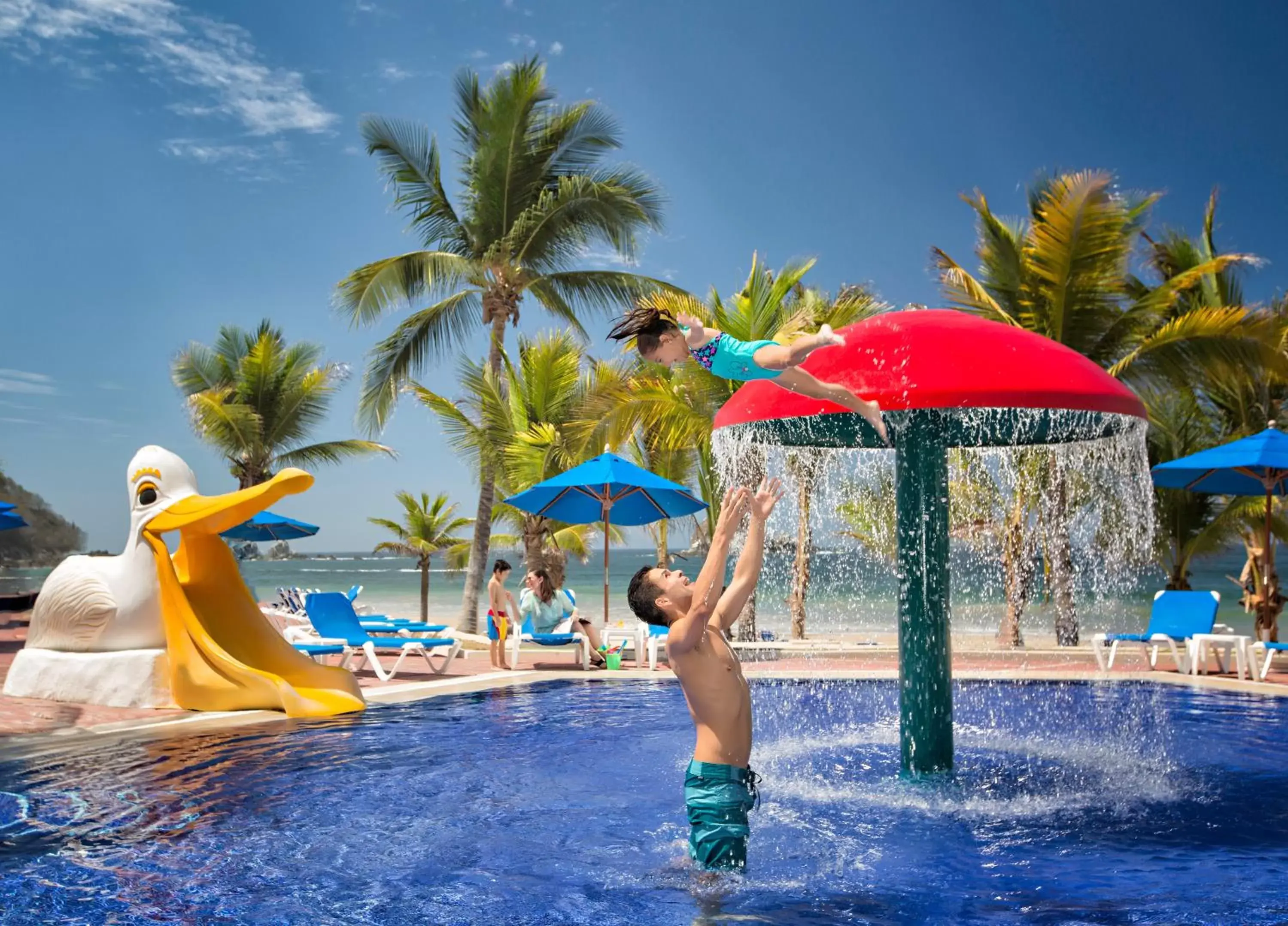 Swimming pool, Water Park in Barceló Ixtapa - All Inclusive