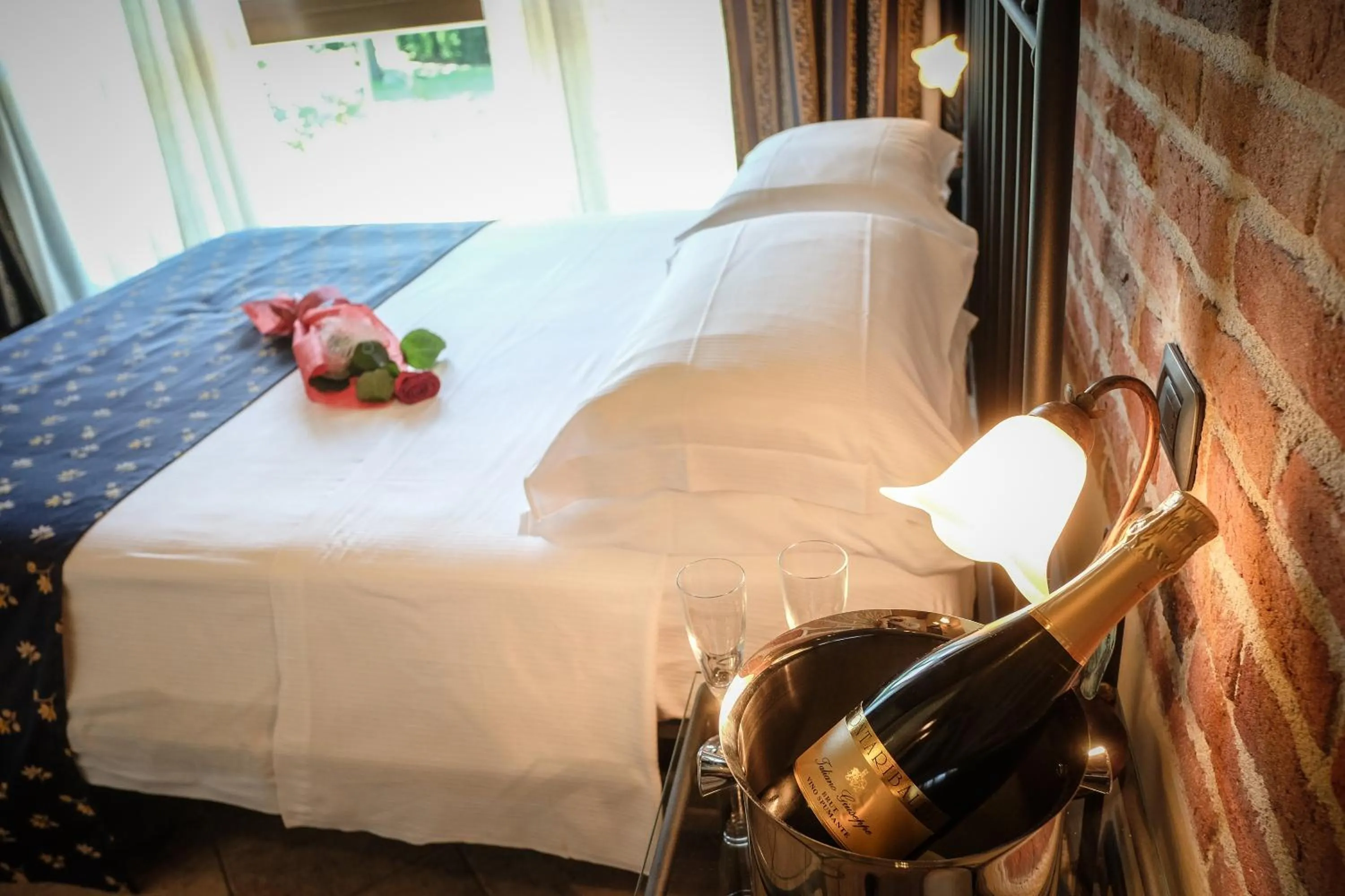 Alcoholic drinks, Bed in Hotel Le Botti