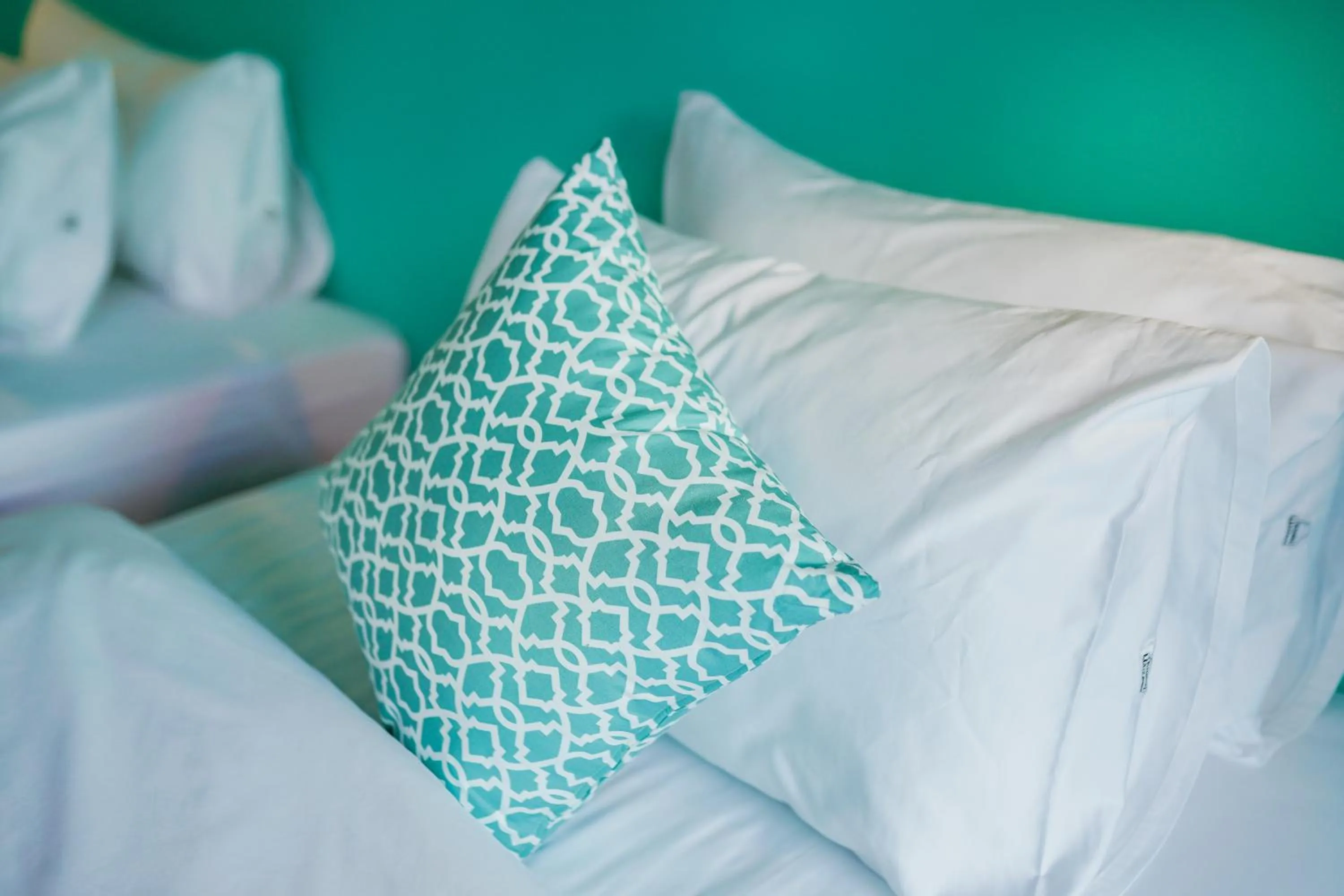 Photo of the whole room, Bed in Khaleej Mass Hotel Patong