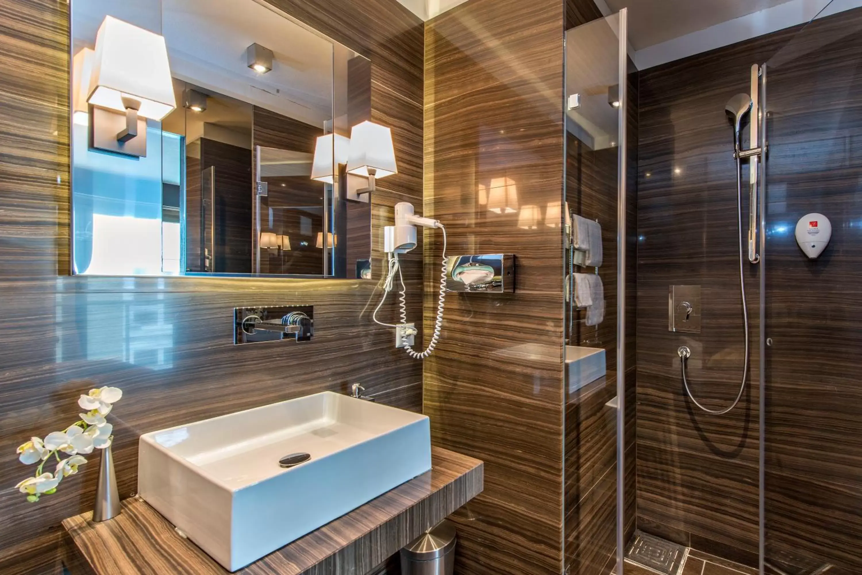 Bathroom in Hotel Piz St. Moritz