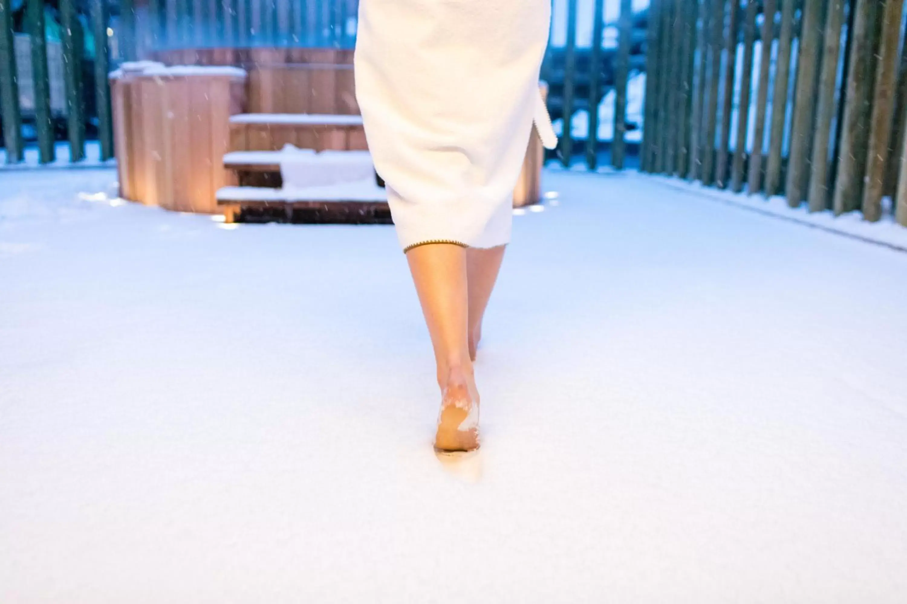 Hot Tub in Six Senses Residences & Spa Courchevel