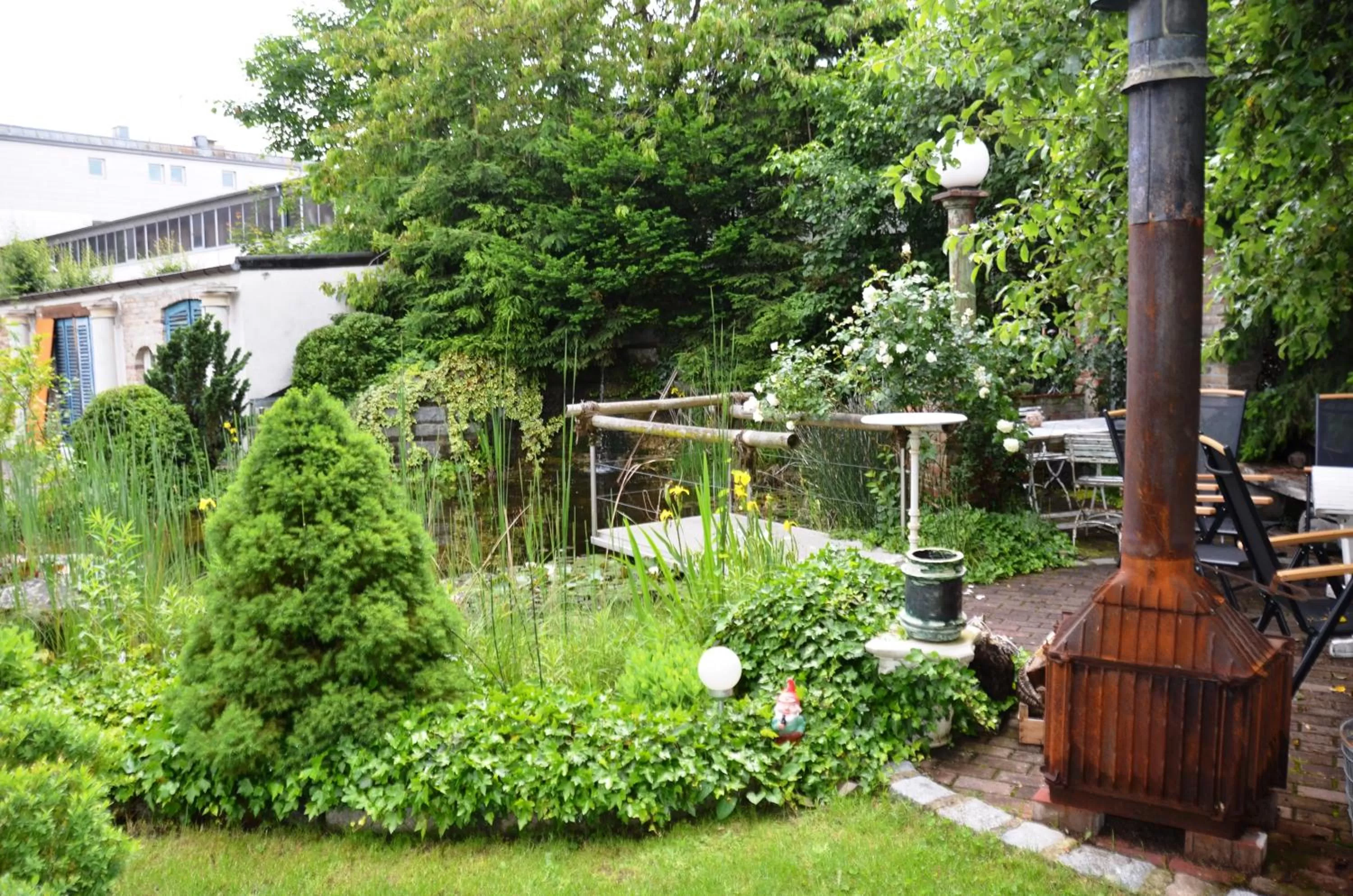 Garden in Ringhotel Alpenhof - Patchworkhotel