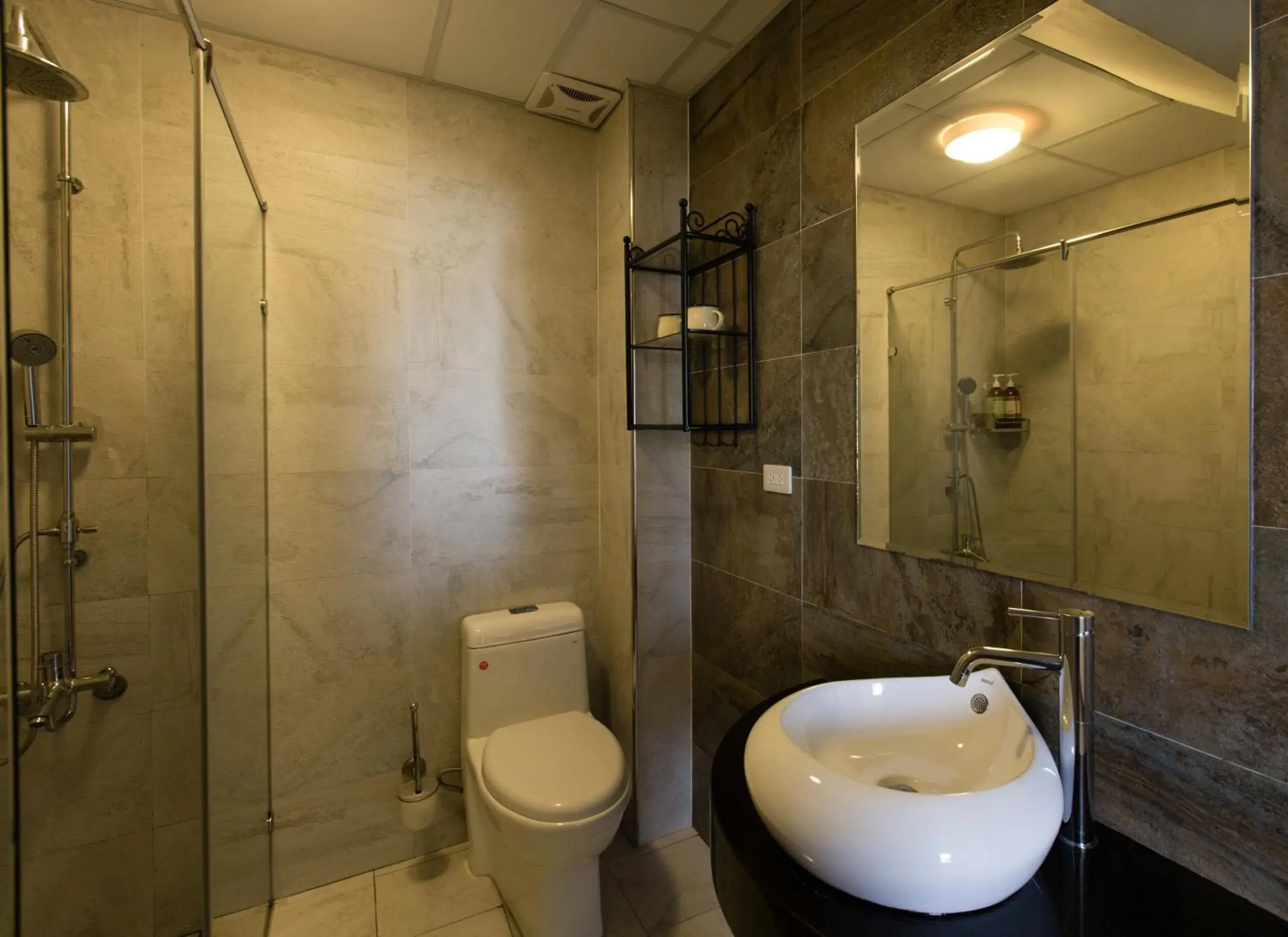 Shower, Bathroom in Wei Sen House
