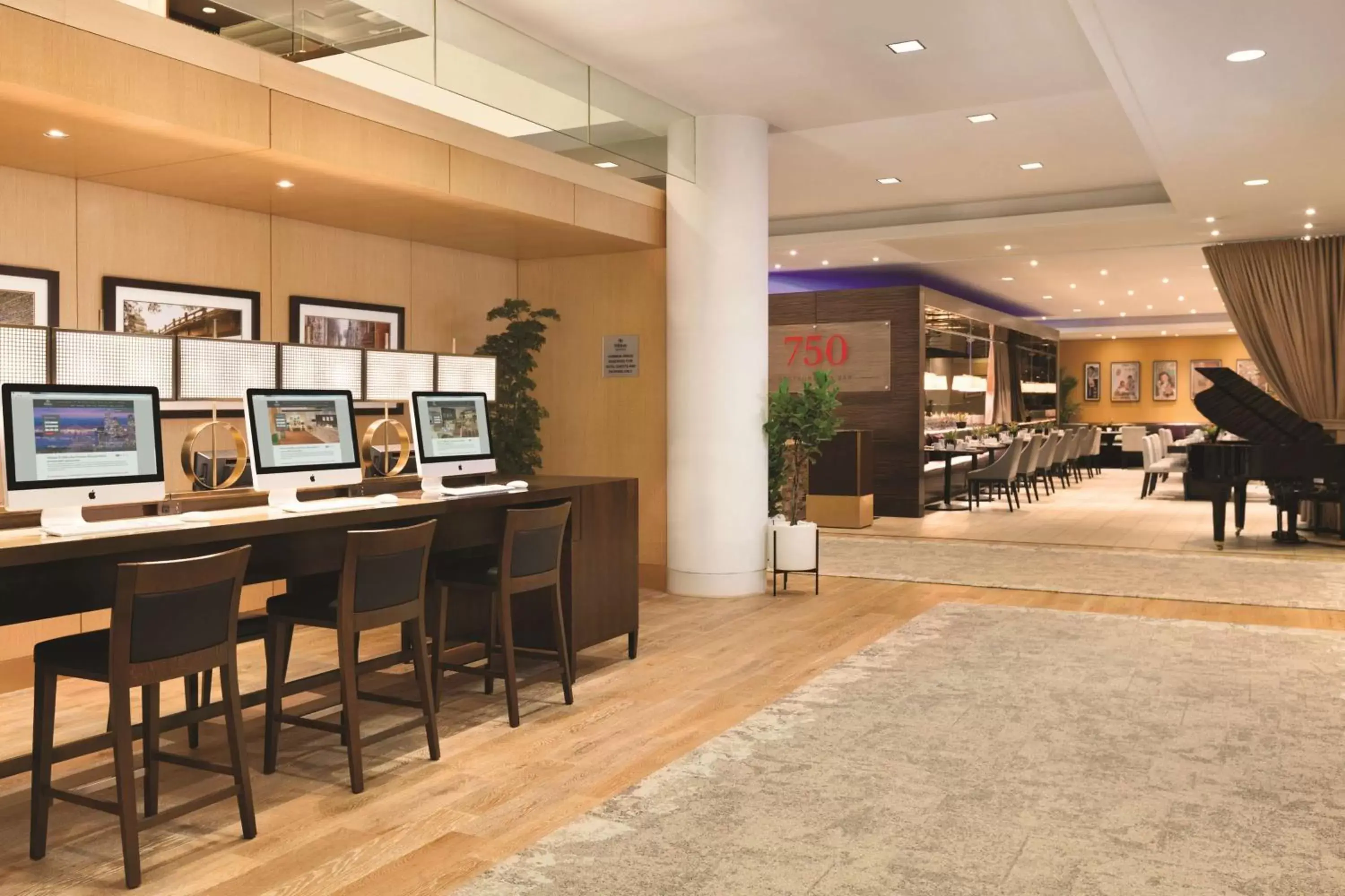 Lobby or reception, Restaurant/Places to Eat in Hilton San Francisco Financial District