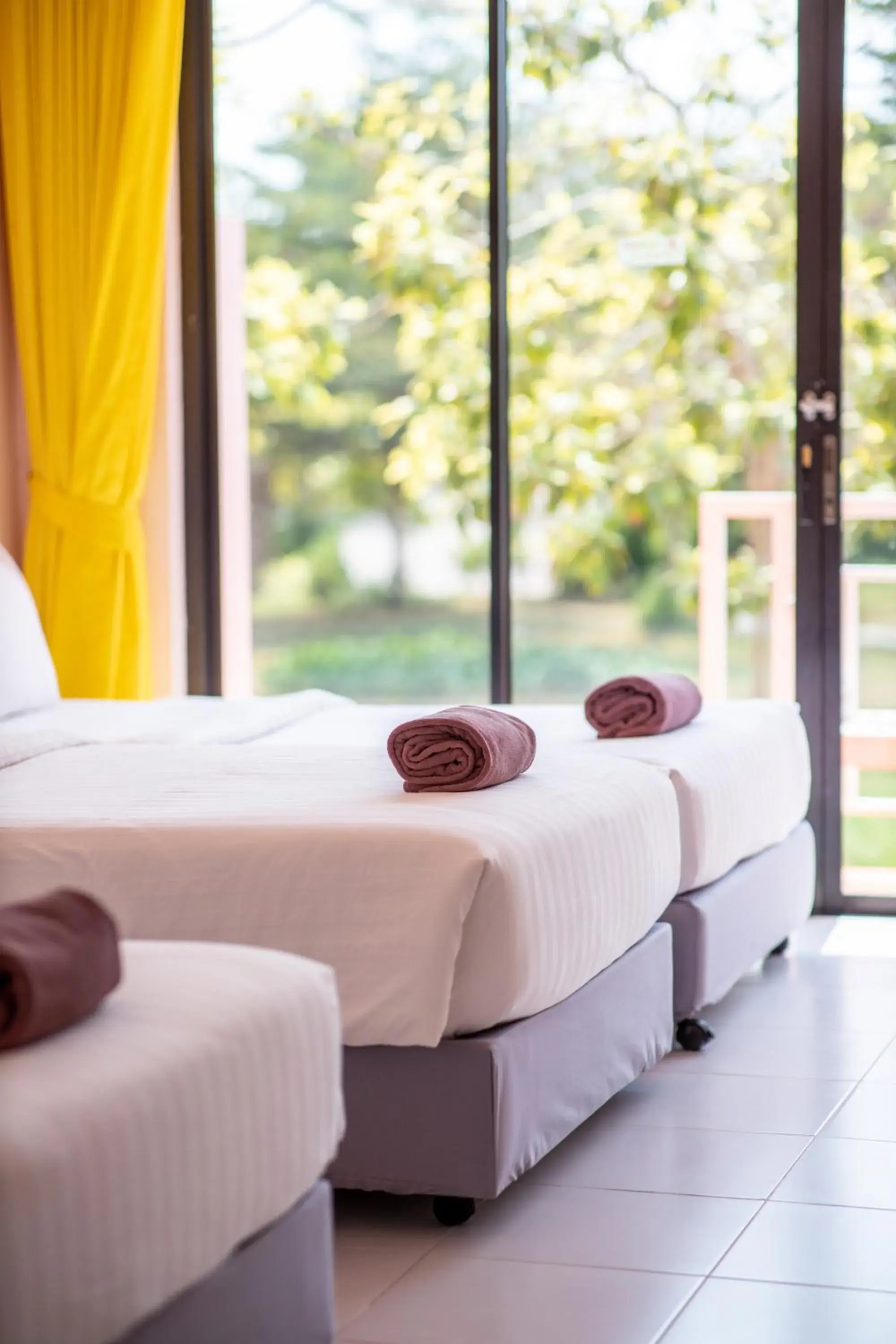 Bed in Xanadu Beach Resort Bed in Xanadu Beach Resort