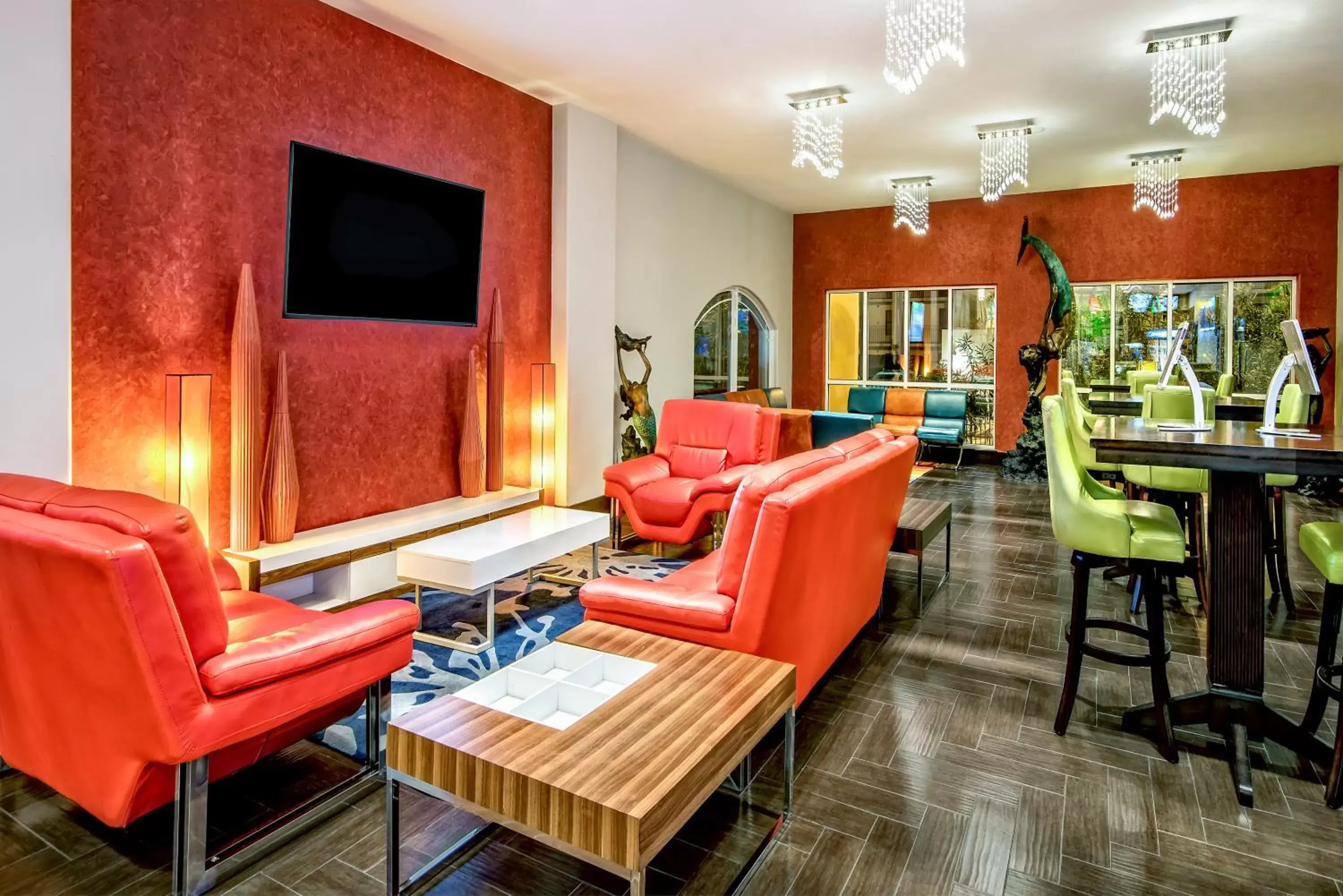 Lobby or reception in La Copa Inn Beach Hotel Lobby or reception in La Copa Inn Beach Hotel