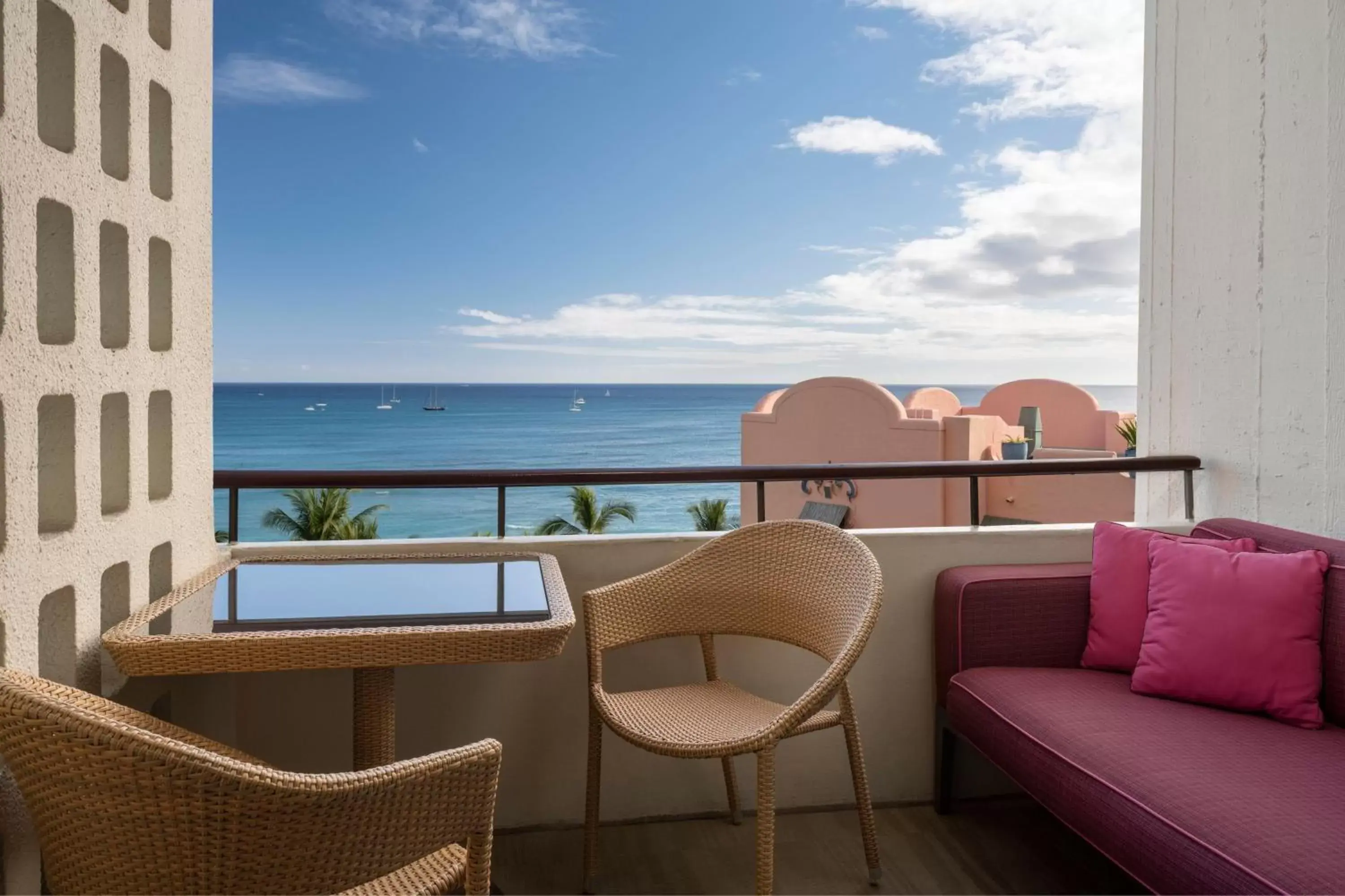 Photo of the whole room in The Royal Hawaiian, A Luxury Collection Resort, Waikiki