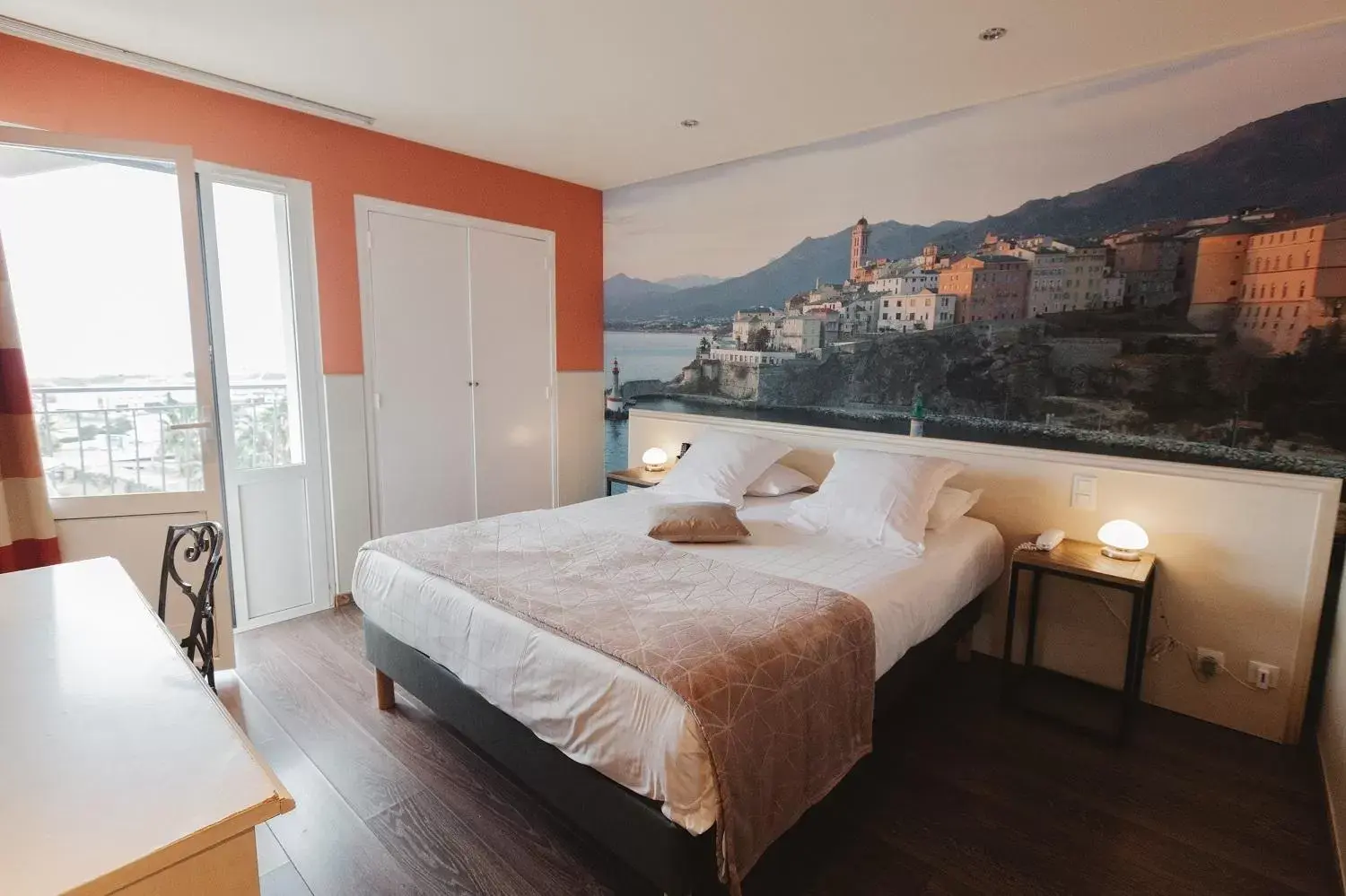 Bedroom in Hotel Restaurant & Spa L'Ostella