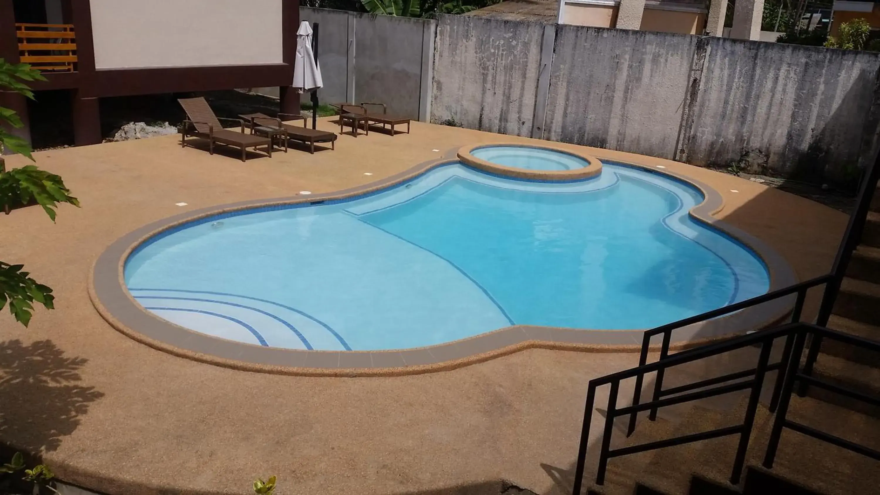 Swimming pool in Infinity Sands Resort Swimming pool in Infinity Sands Resort