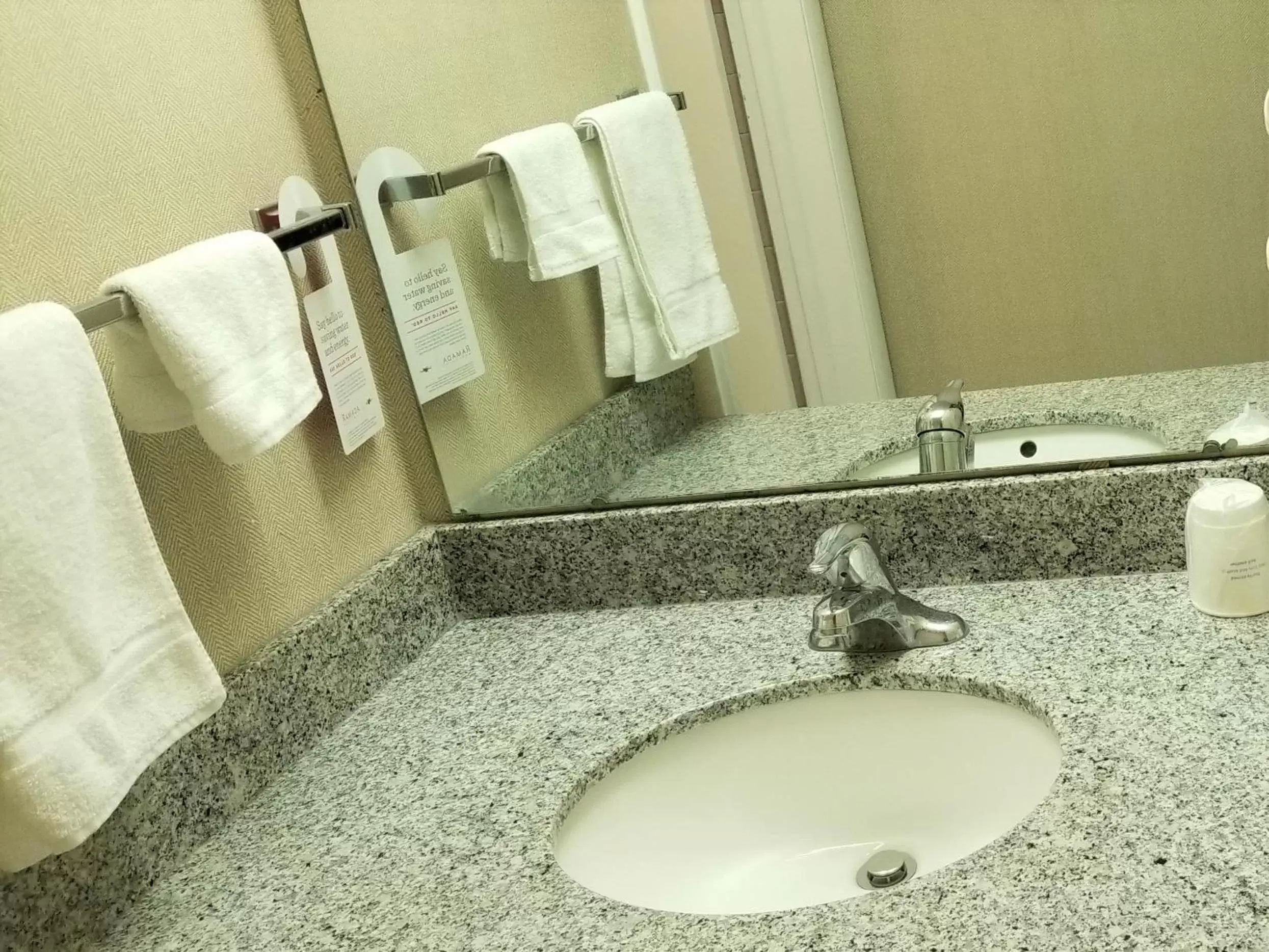 Bathroom in Ramada by Wyndham Washington