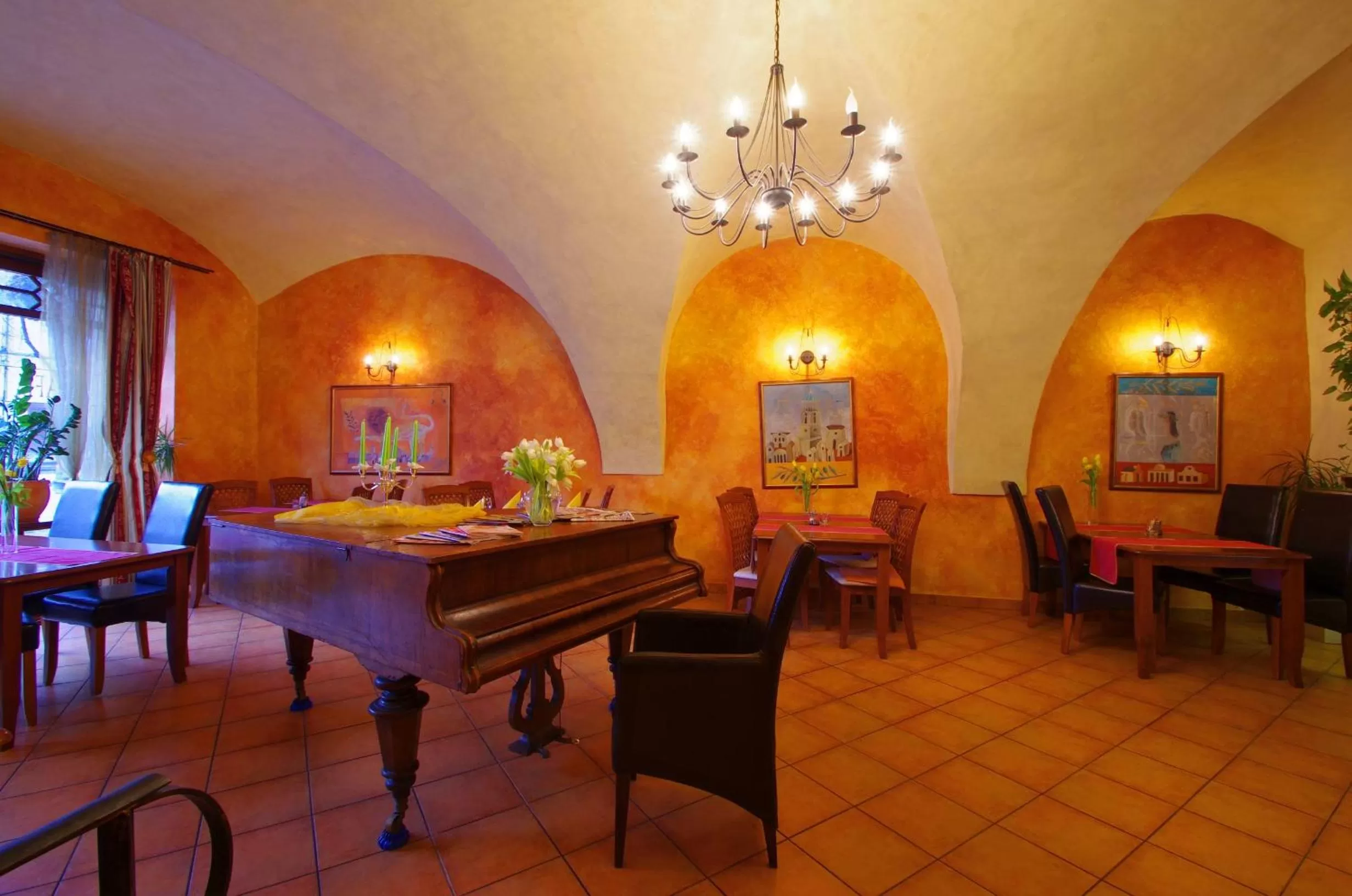 Decorative detail in Hotel U Leva