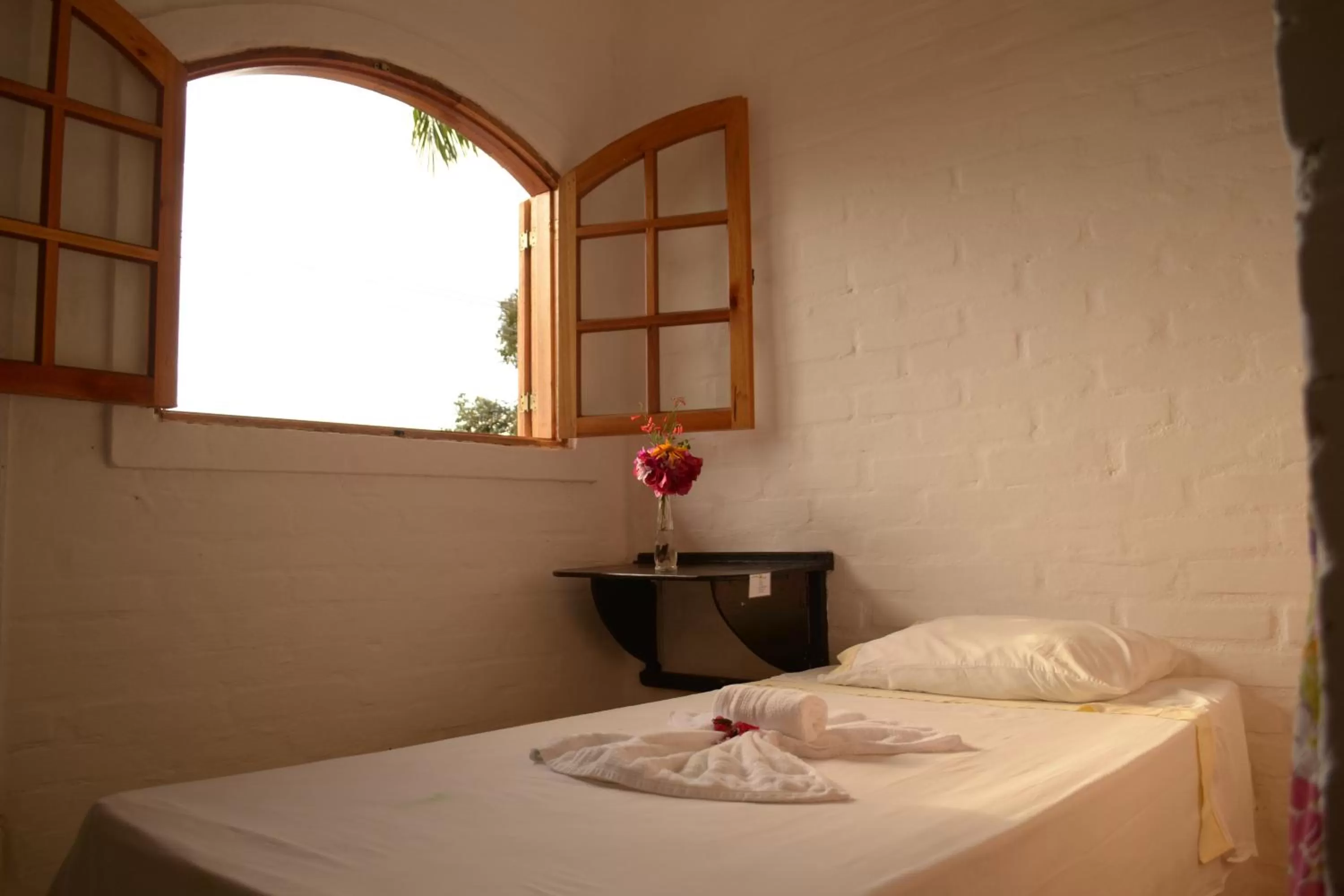 Bed in Pousada Spa Saúde Melhor