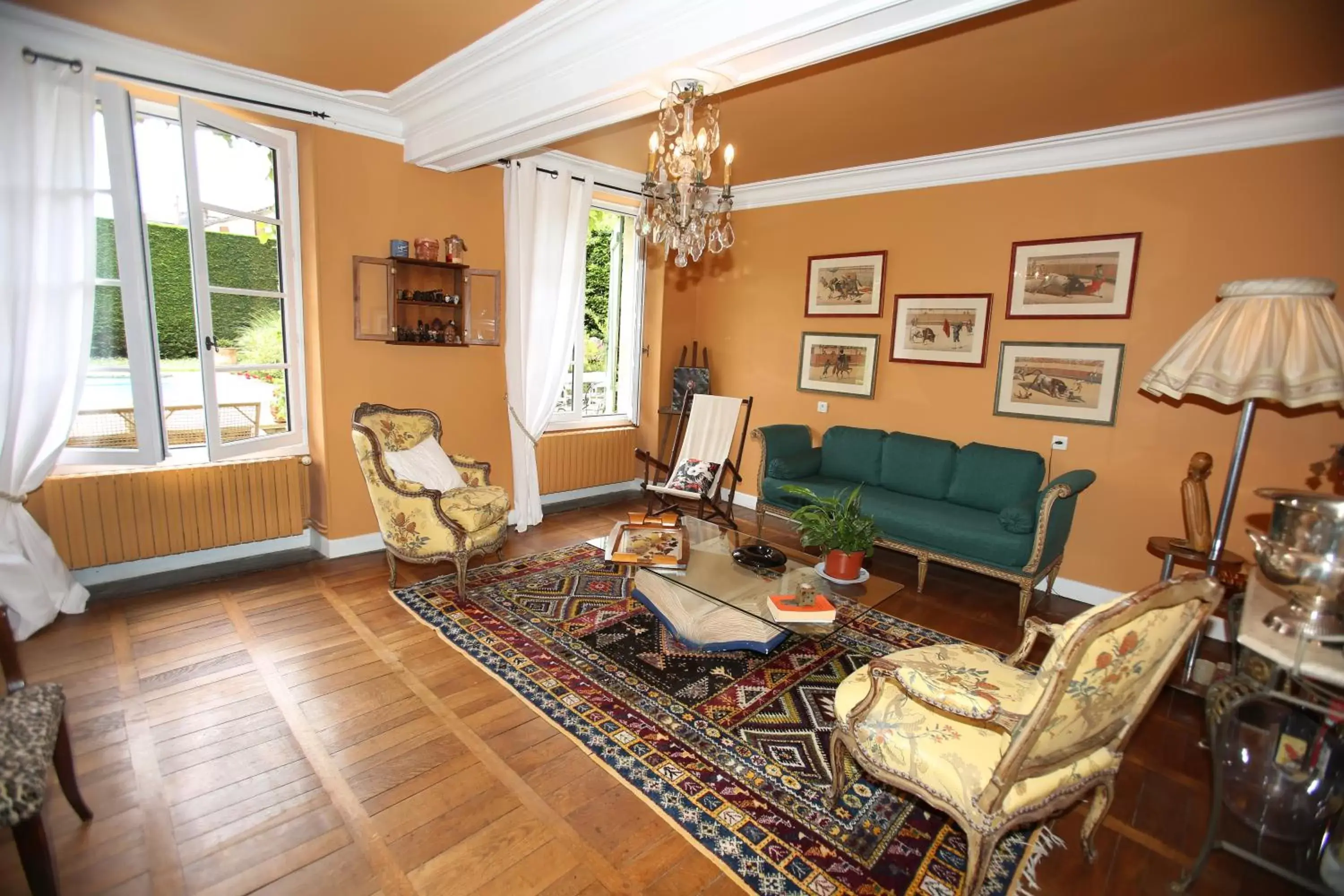 Seating Area in Chambres d'Hôtes Le Mas