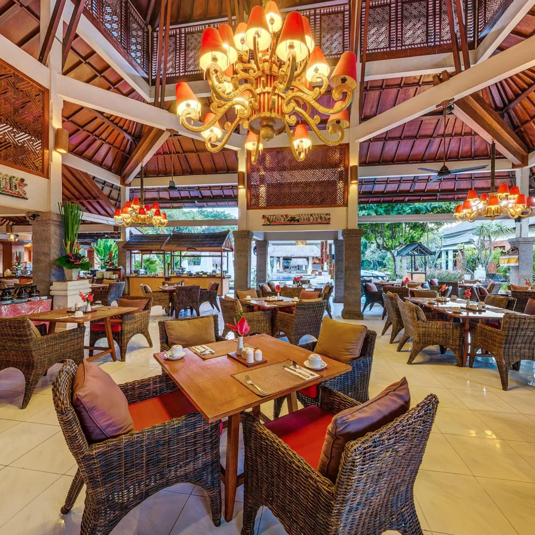 Restaurant/Places to Eat in Rama Beach Resort And Villas