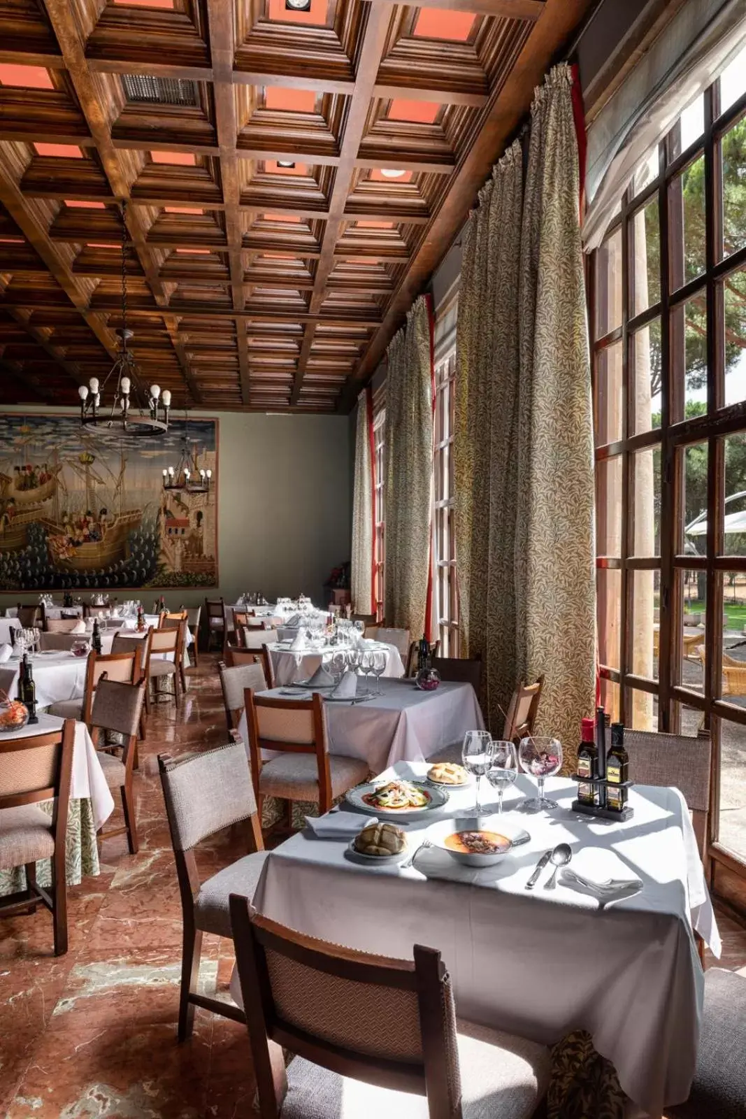 Breakfast in Parador de Tordesillas Breakfast in Parador de Tordesillas