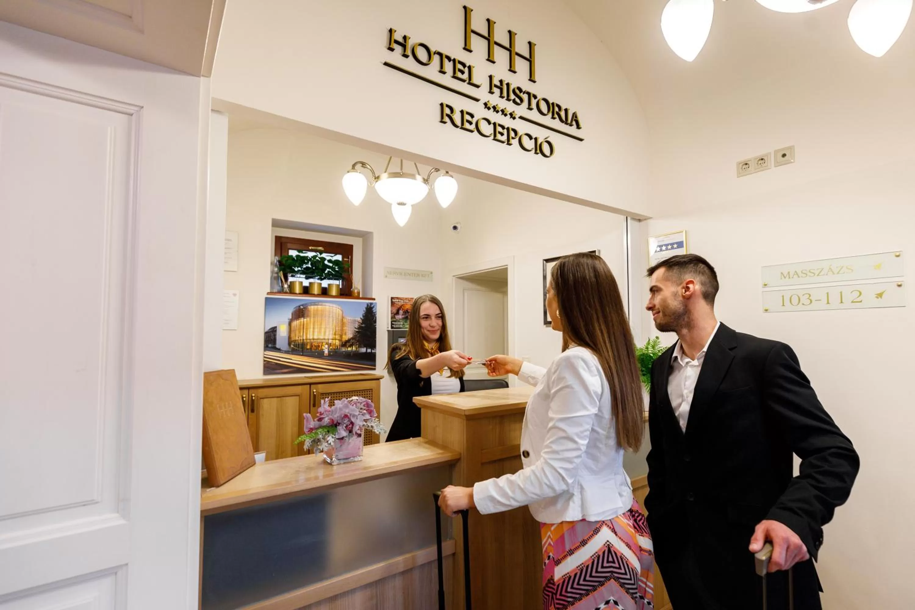 Lobby or reception in Hotel Historia & Historante