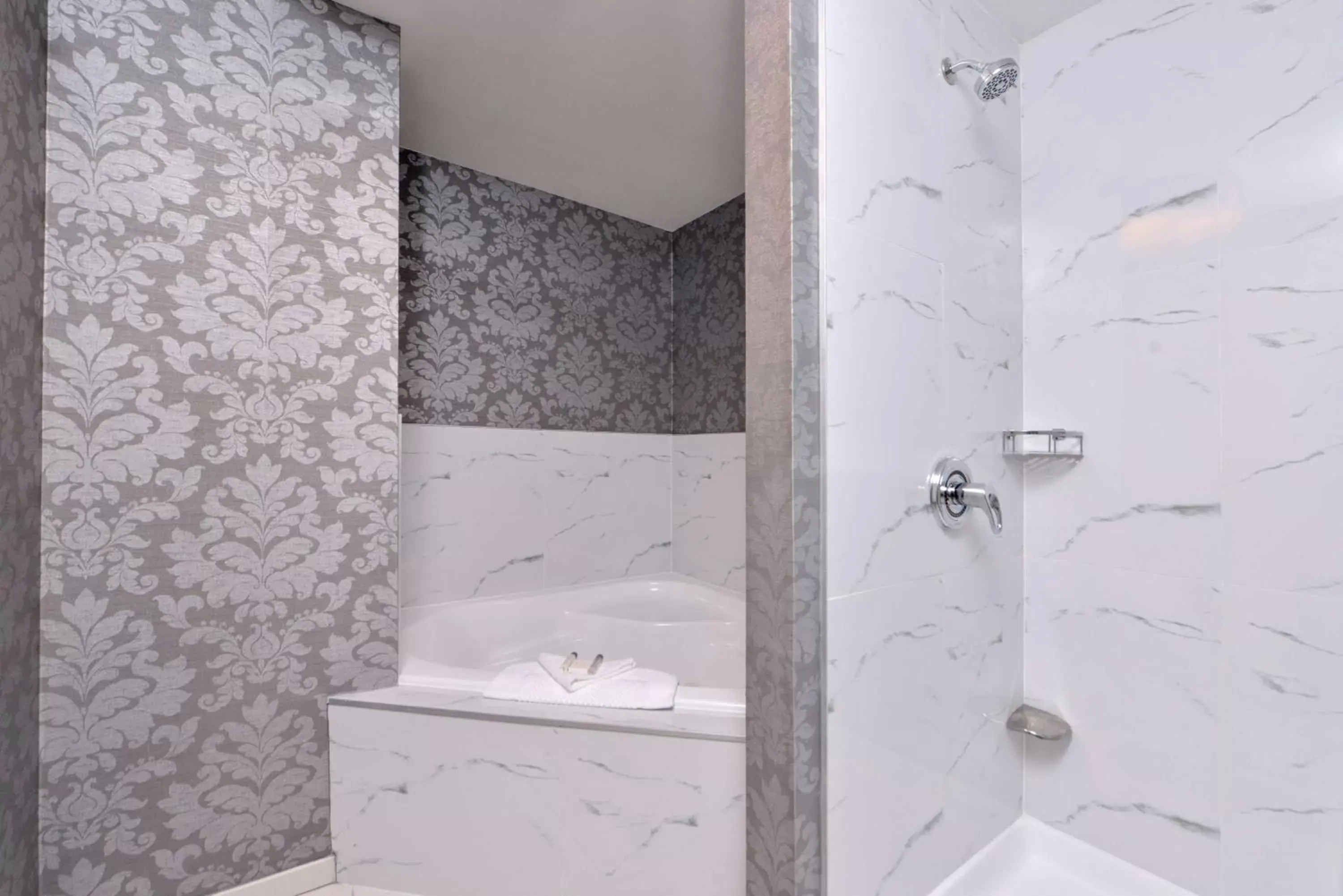 Bathroom in DoubleTree by Hilton Utica